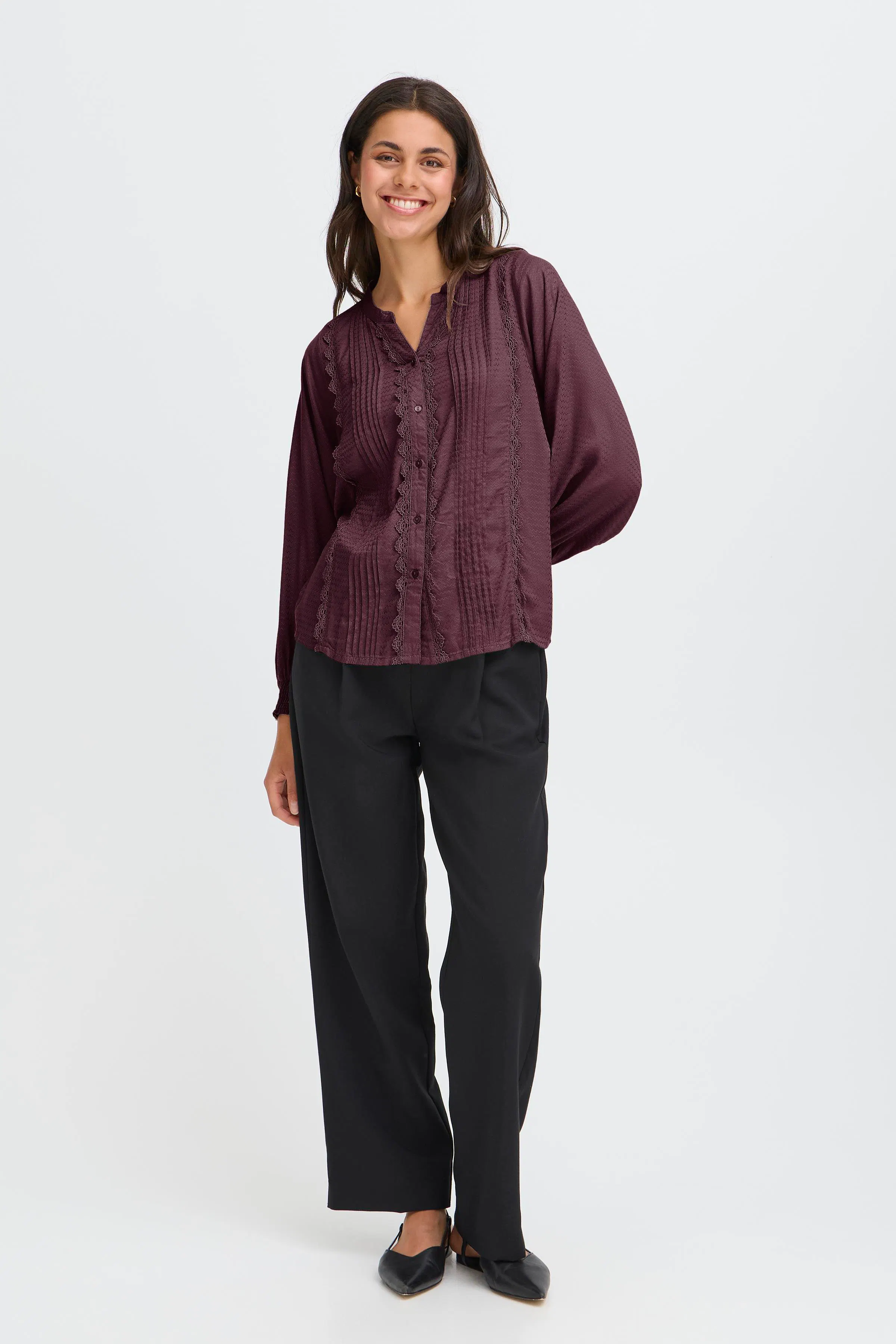 FRHIDA Skjorte LOOKBOOK FRONT 20617377-191619