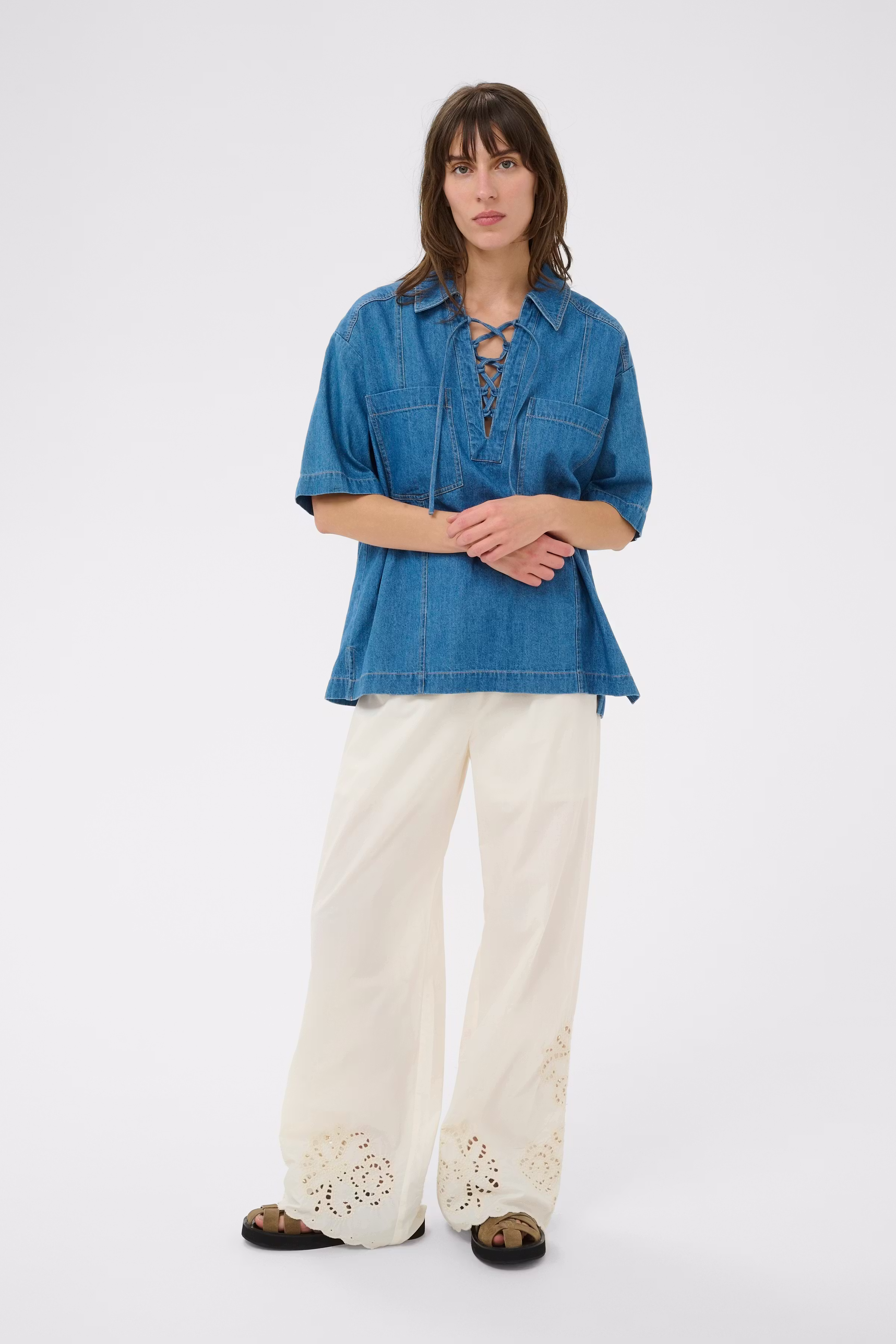 AgnethePW Trousers LOOKBOOK FRONT 30310420-110701