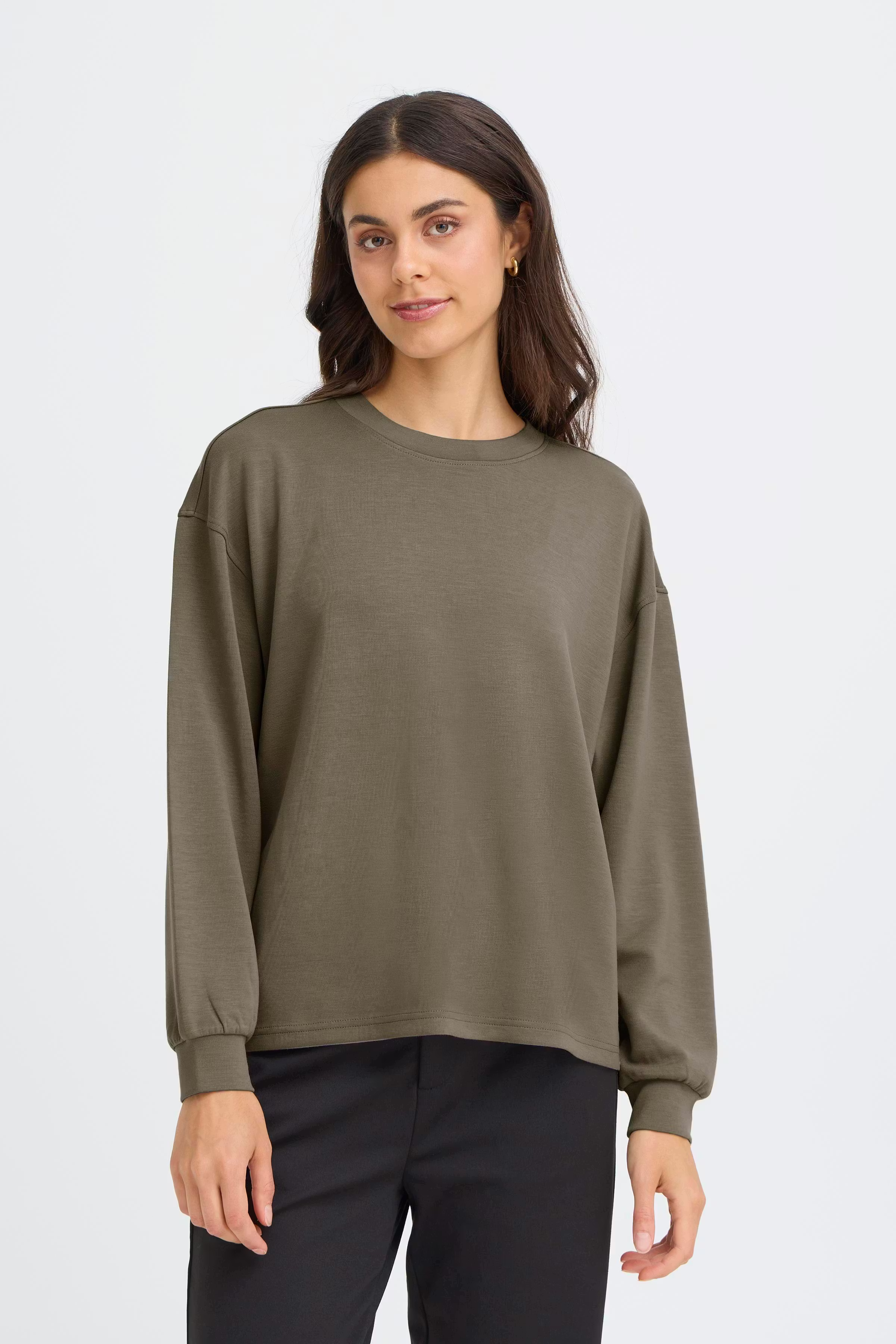 FRAURORA PU 7 Sweatshirt LOOKBOOK FRONT 20615558-180516