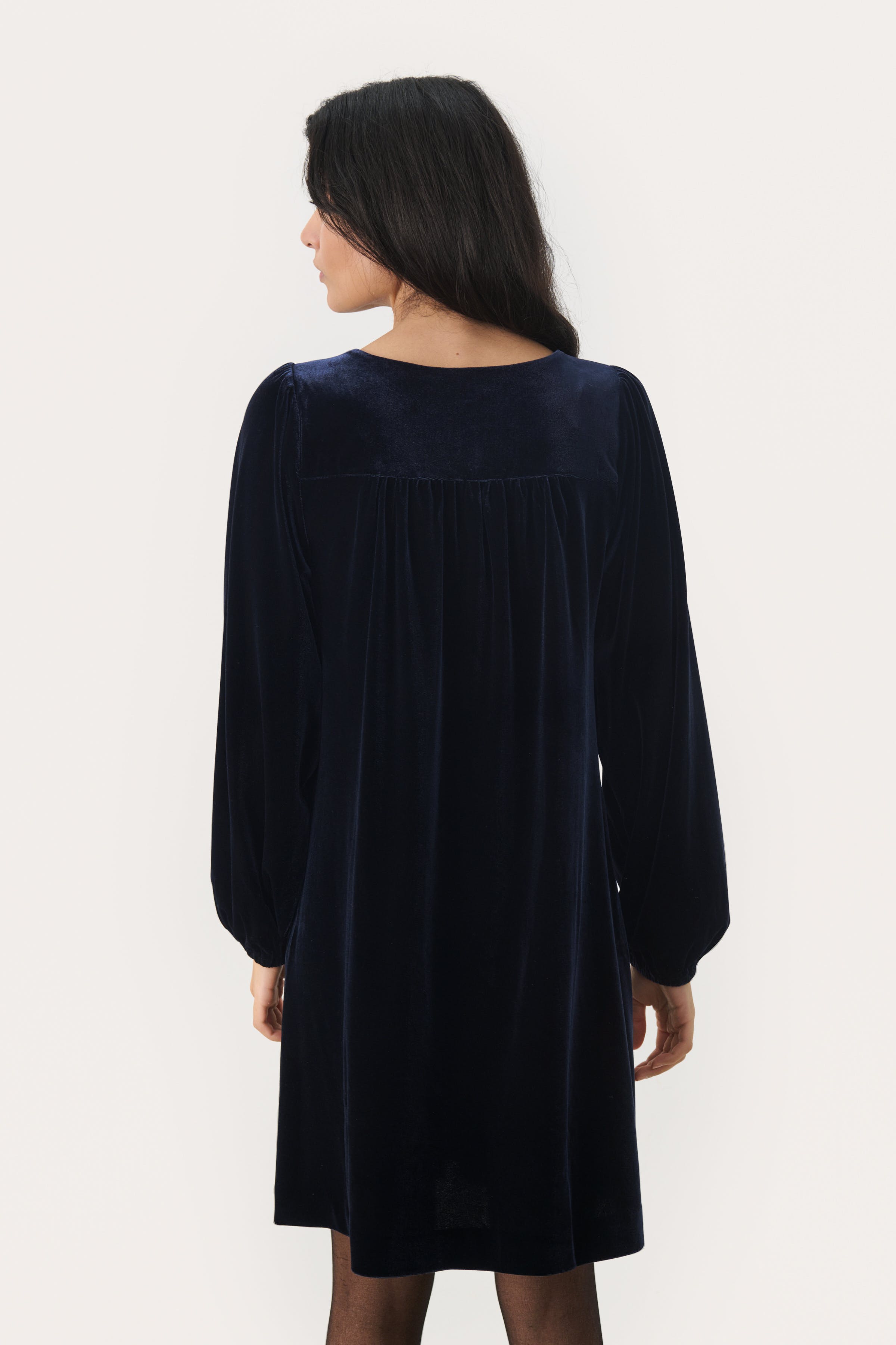 MadiPW Fløyel Kjole LOOKBOOK BACK 30309081-194013