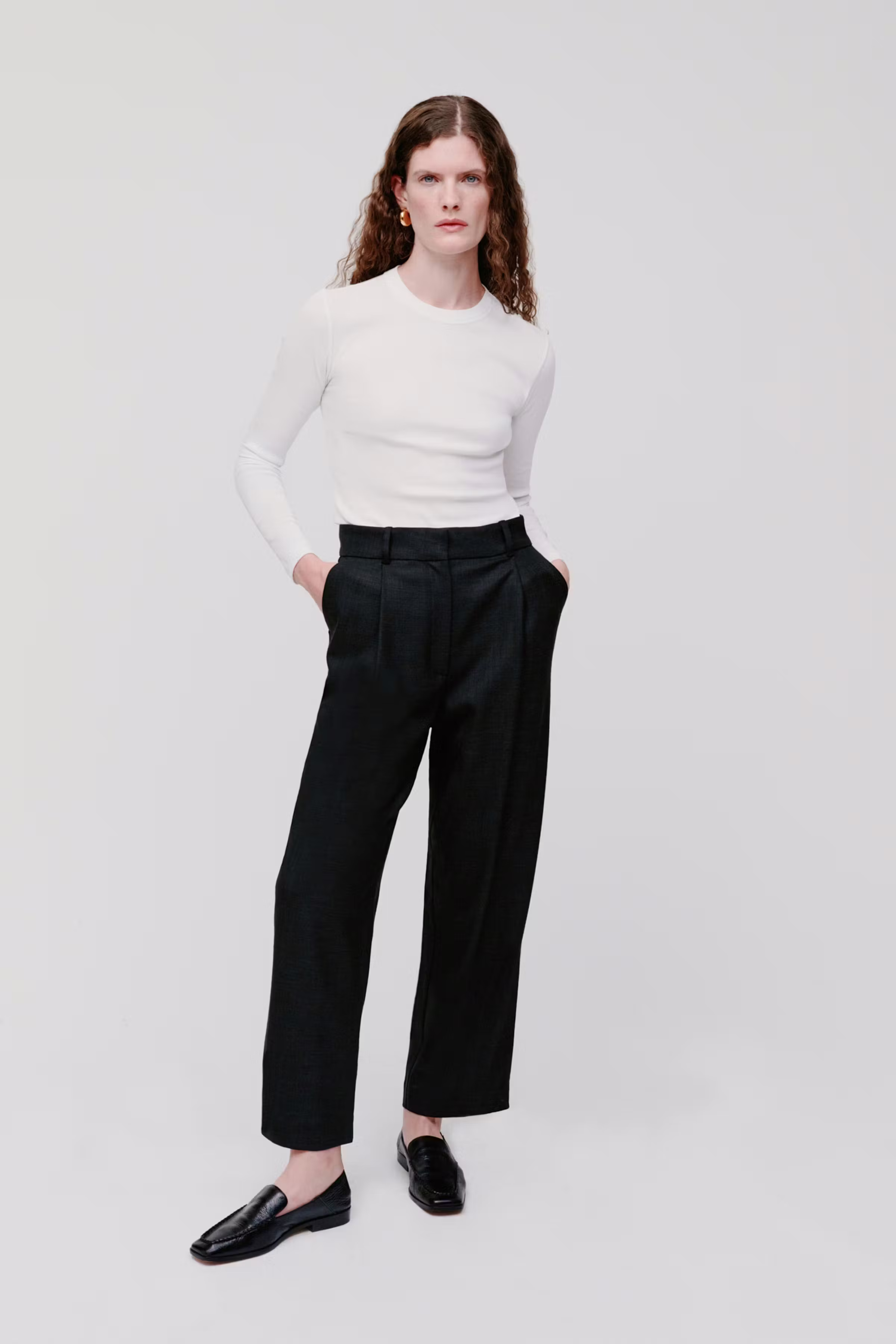 PERSEPHONE Trousers LOOKBOOK FRONT 30600625-BK999