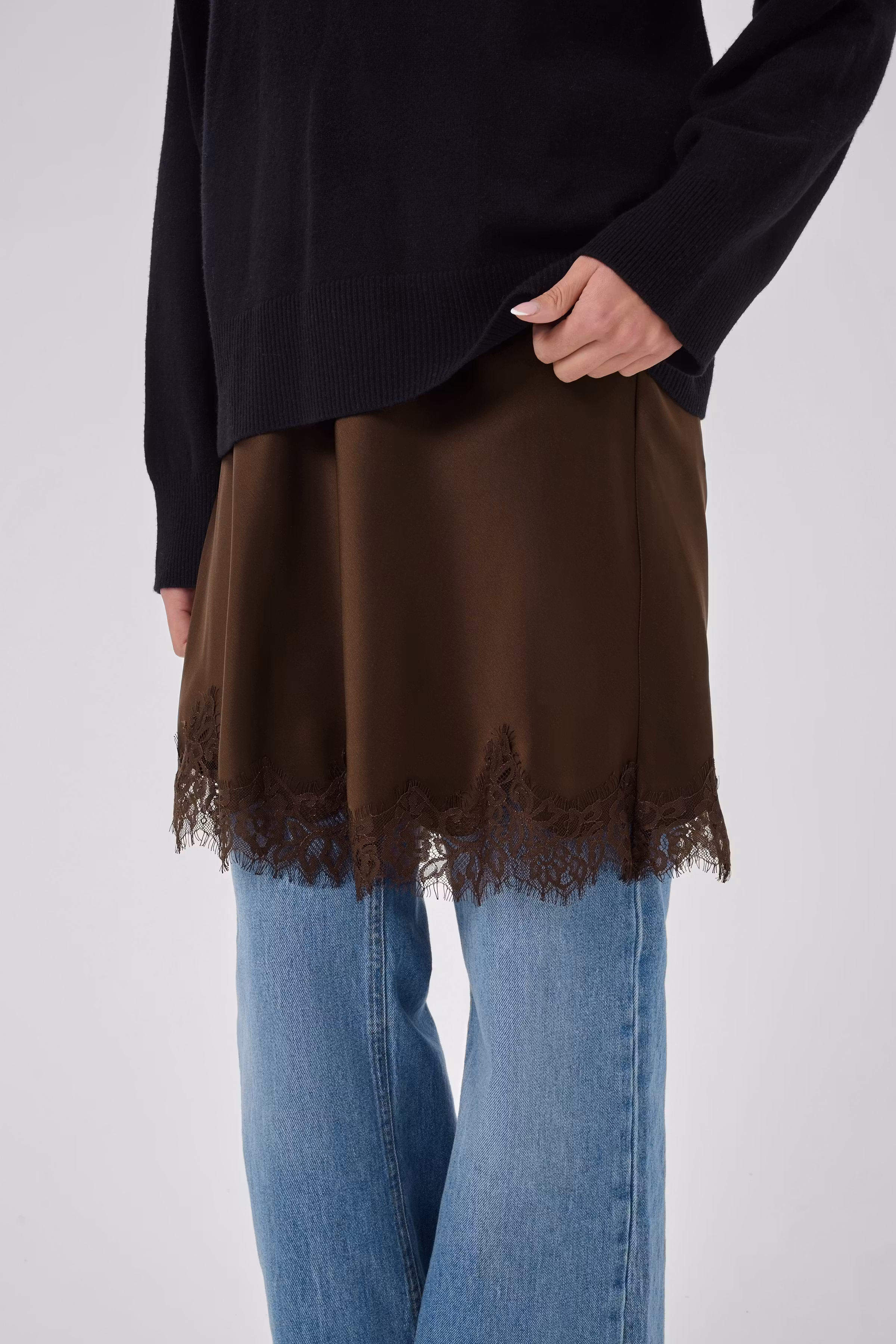 MWBrenda Skirt with lace trim LOOKBOOK DETAIL 10705716-109345