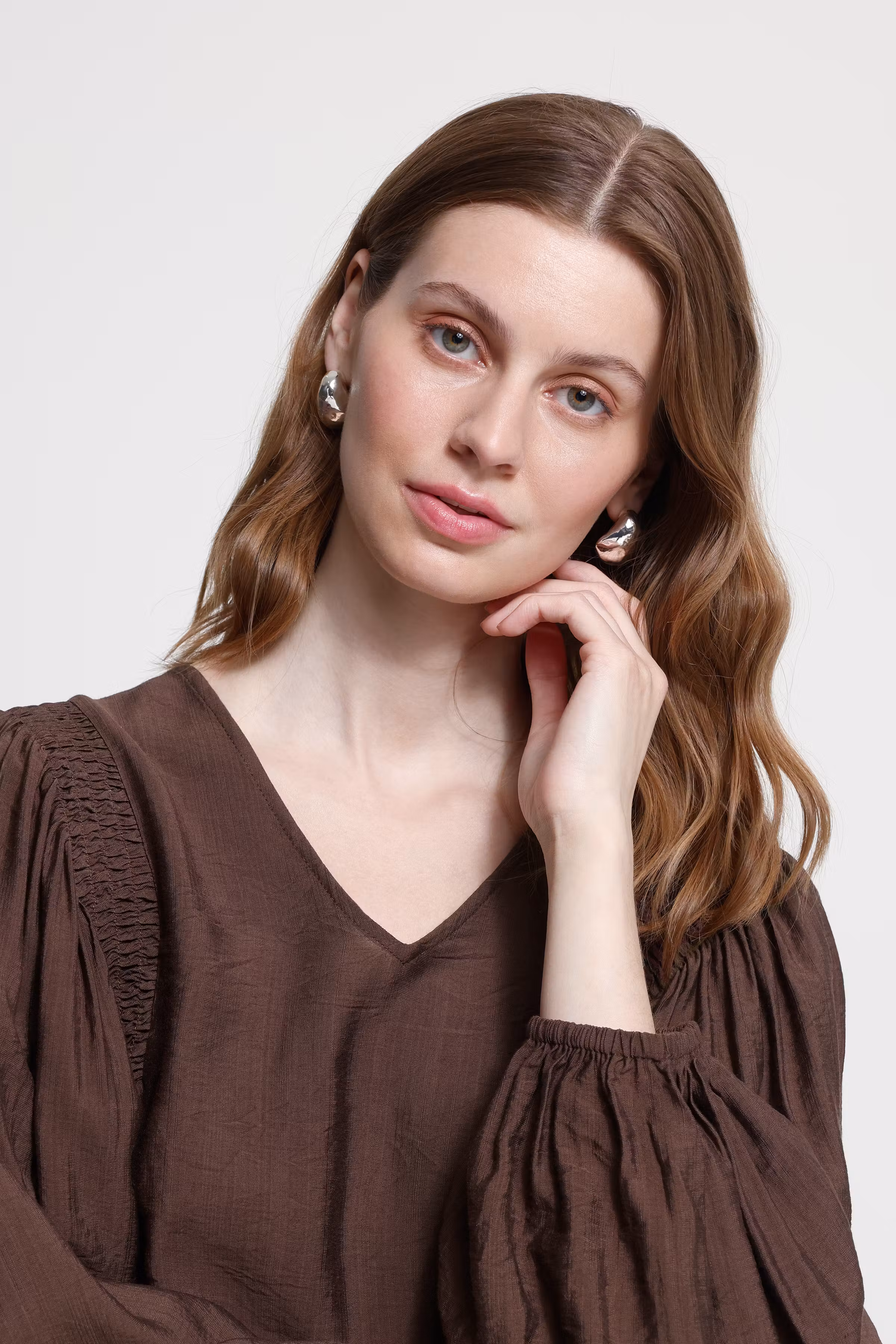 IHIMELDA Bluse LOOKBOOK DETAIL 20126291-191419