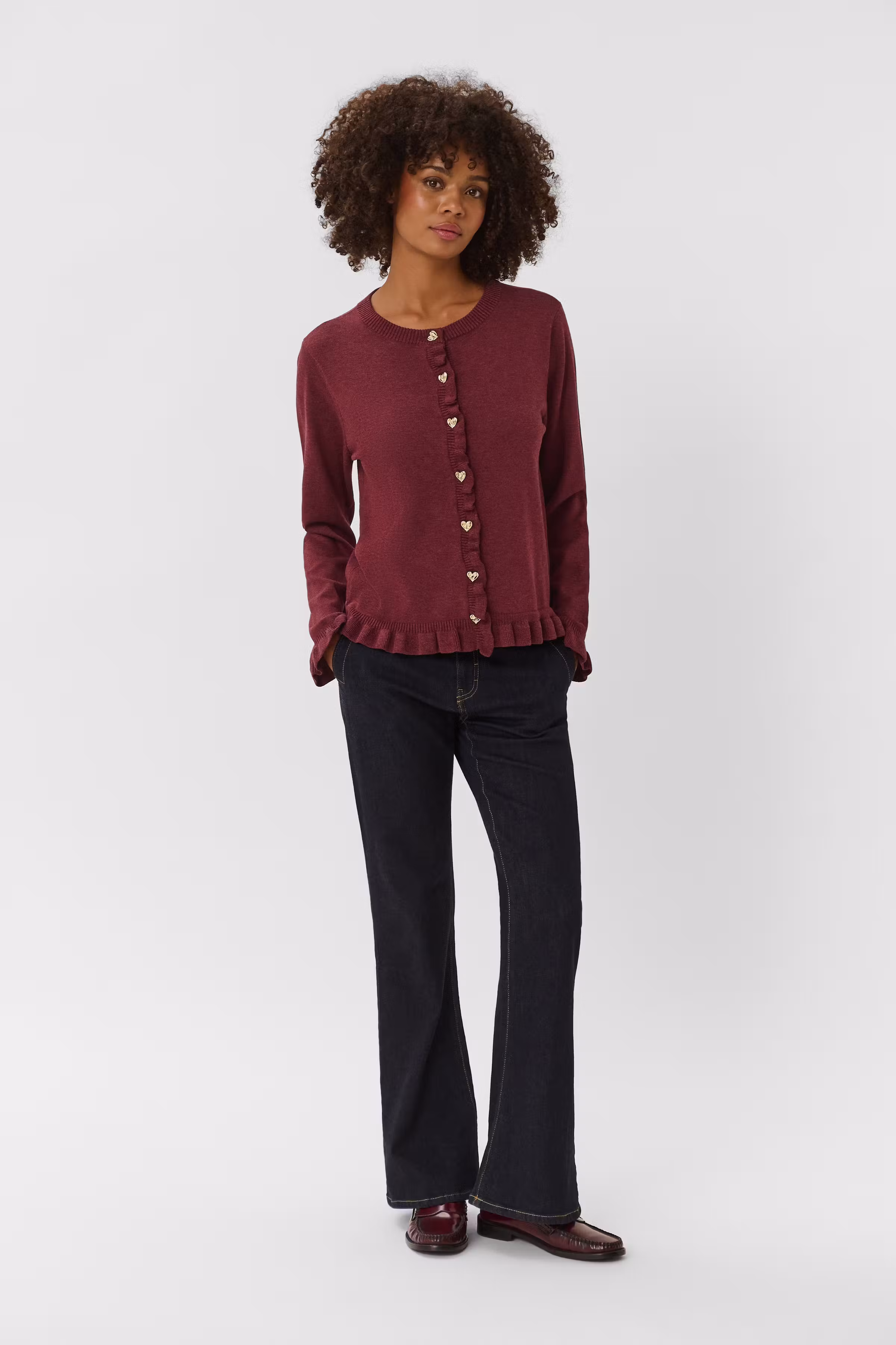 CUclare Cardigan LOOKBOOK FRONT 50113629-1915261