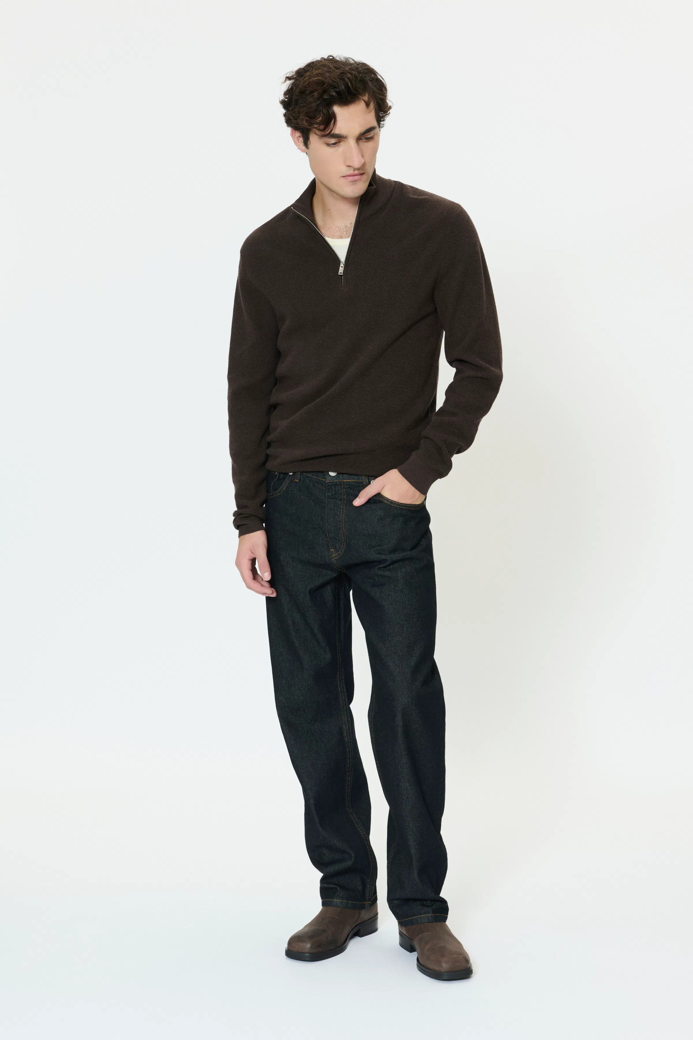 MAlagoon Half-Zip Pullover LOOKBOOK FRONT 30207192-190912