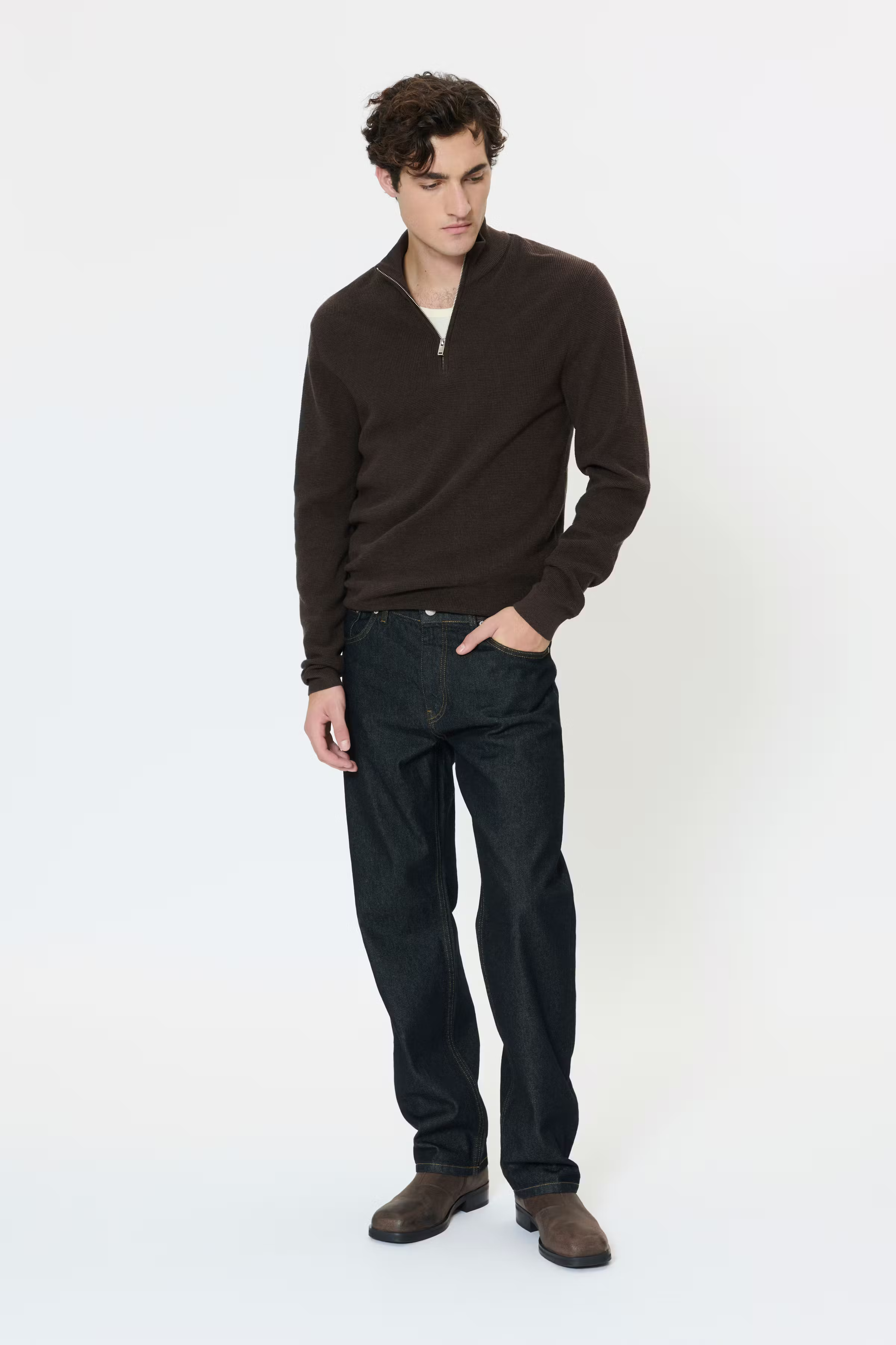 MAlagoon Half-Zip Pullover LOOKBOOK FRONT 30207192-190912