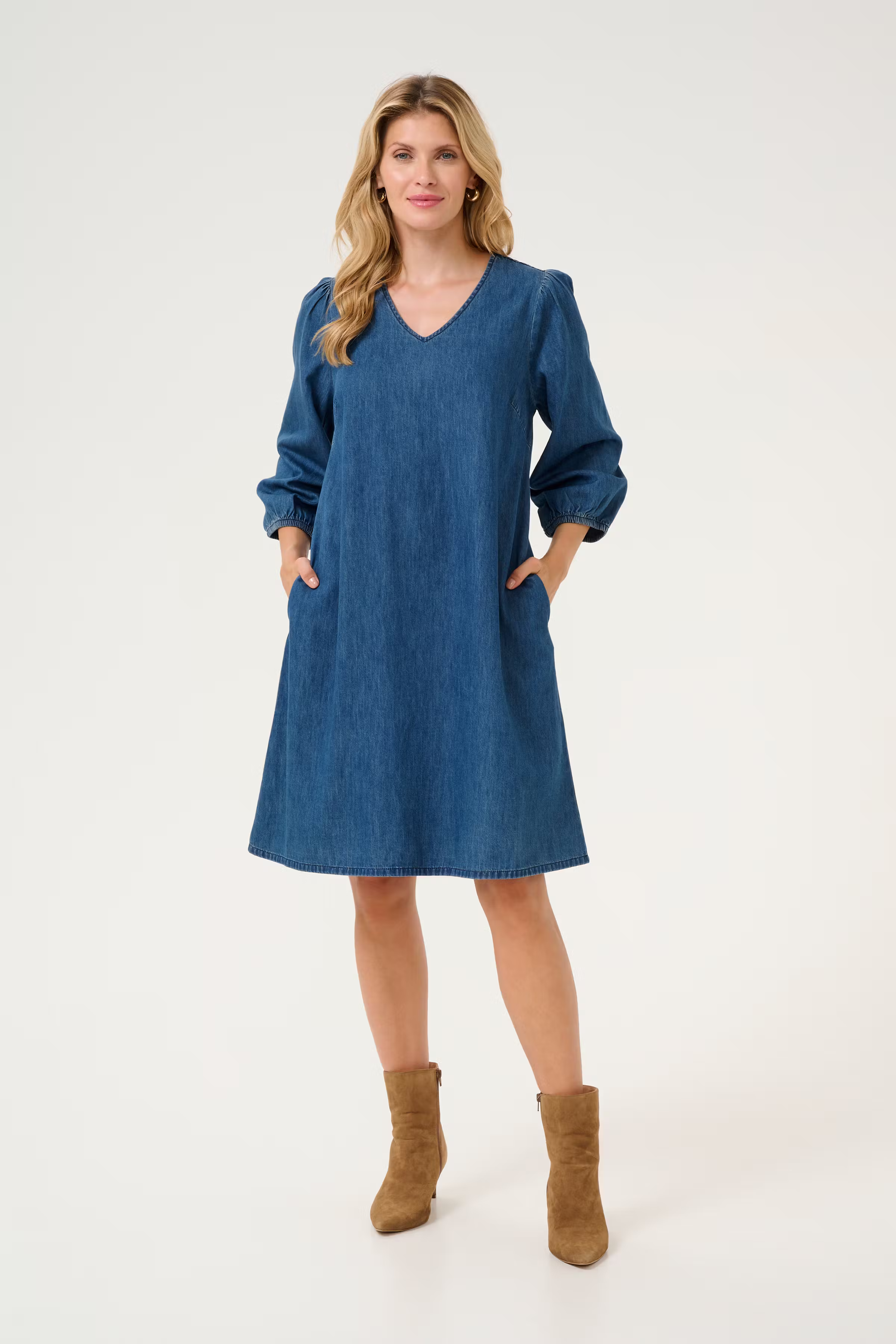 CUlivie Kjole LOOKBOOK FRONT 50111526-500029