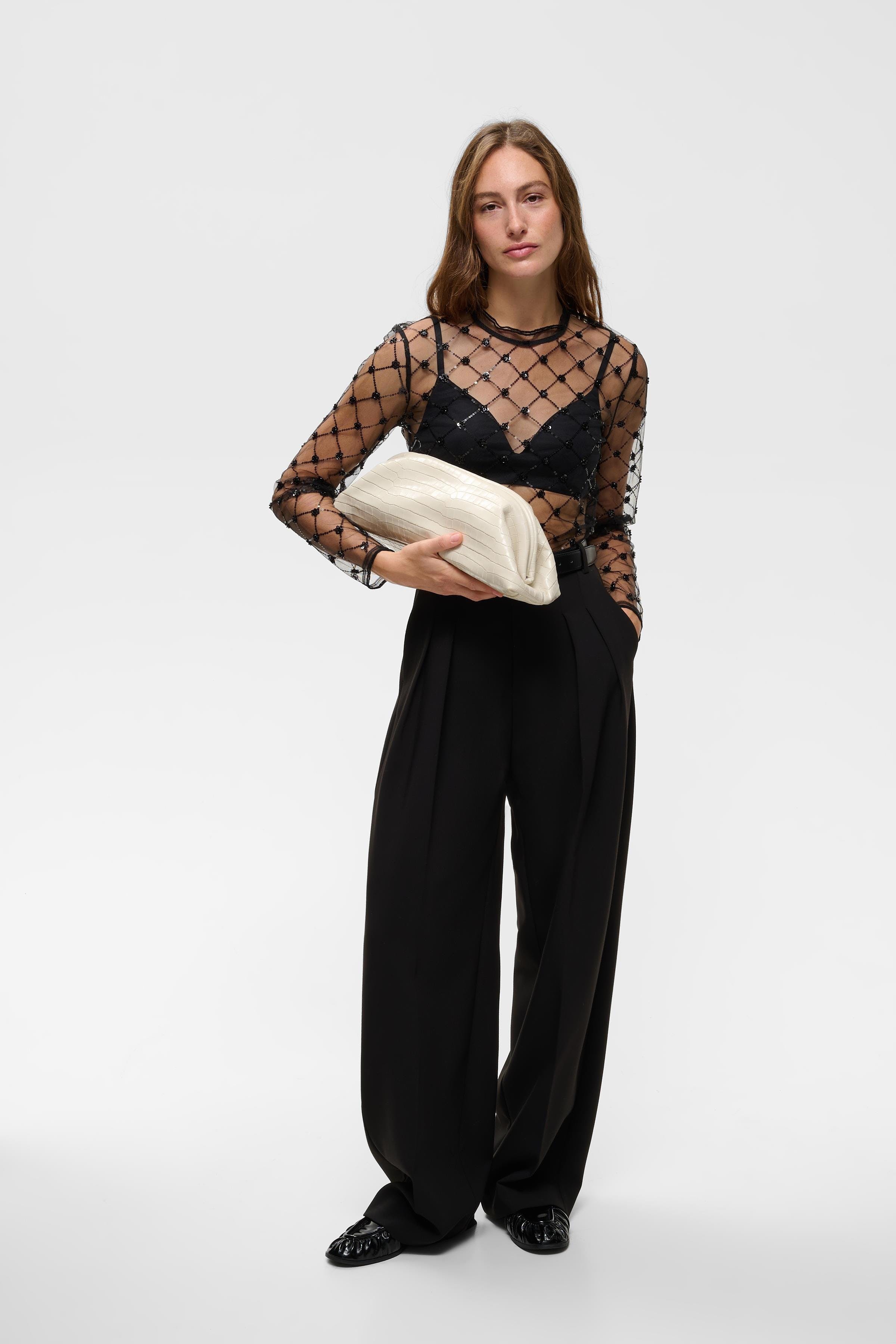 LuccieIW Bluse LOOKBOOK FRONT 30111406-194008