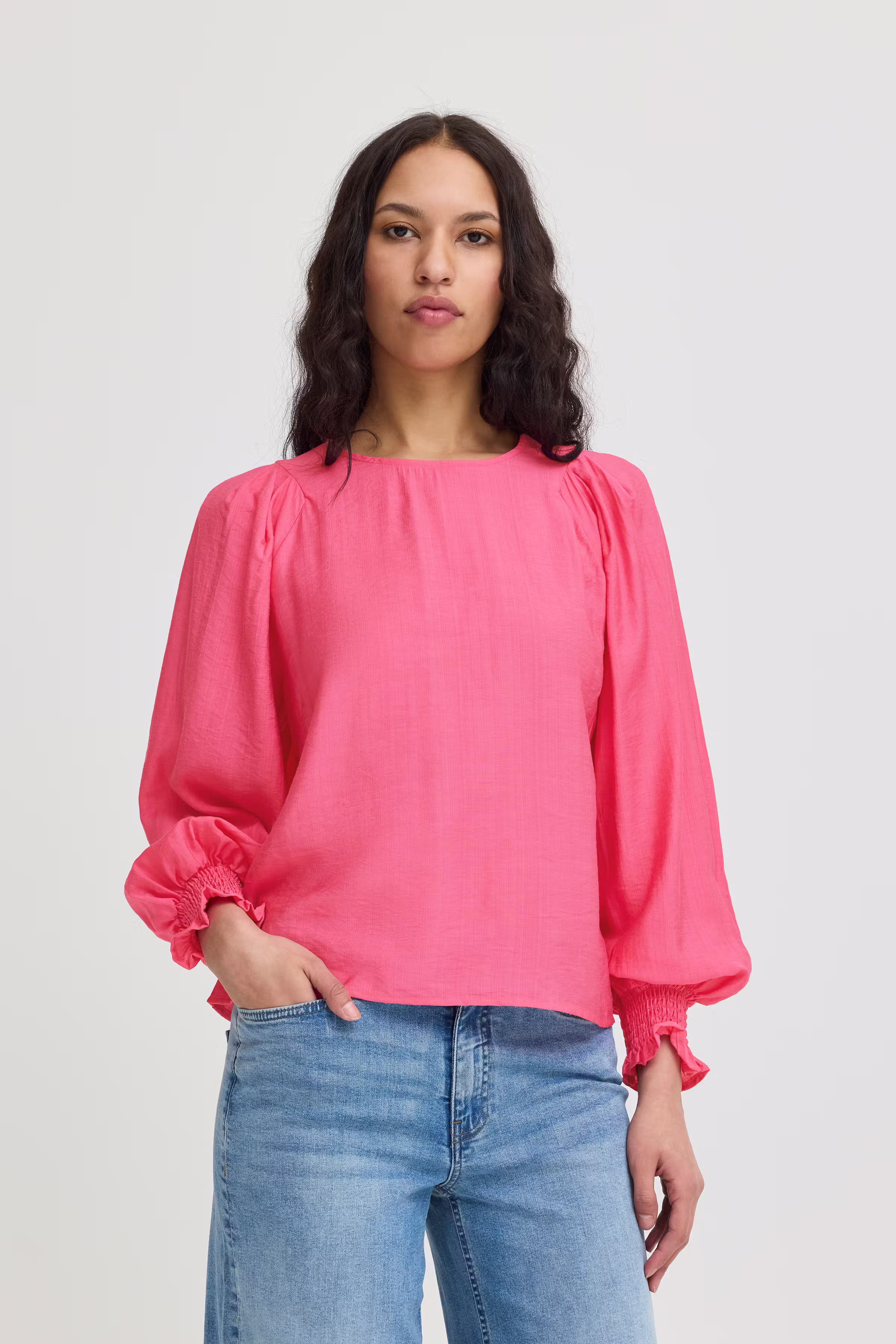 IXWILMA Bluse LOOKBOOK FRONT 20123703-181951