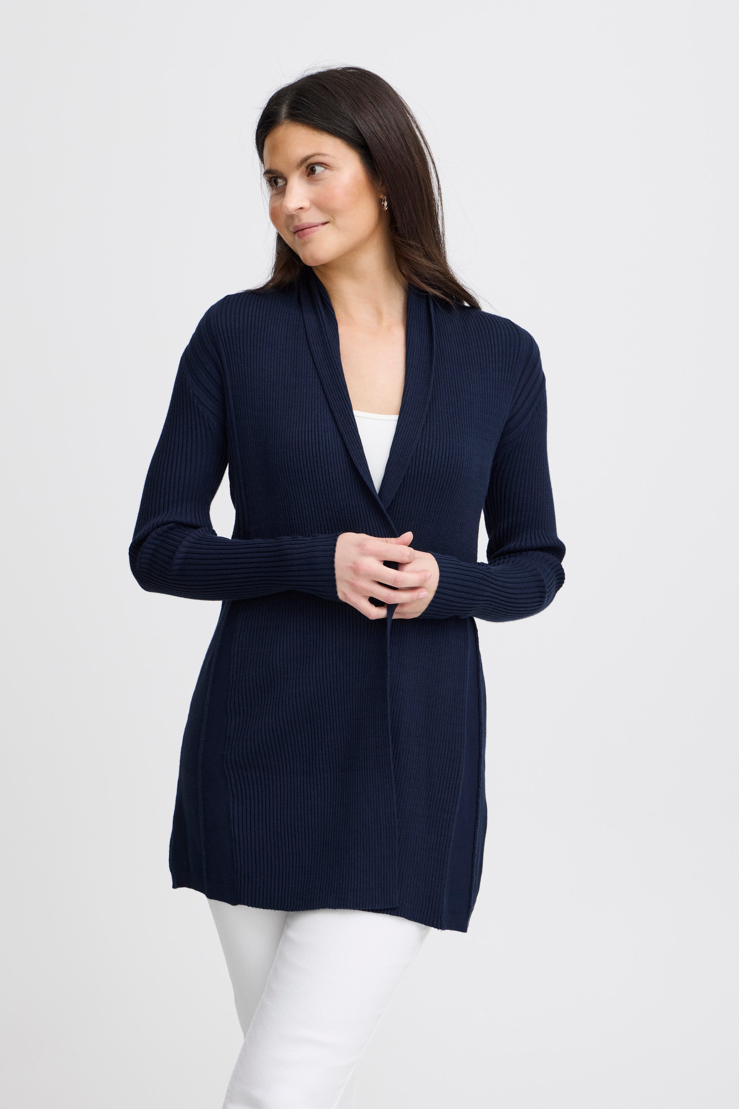 Strikket cardigan LOOKBOOK FRONT 600778-60410