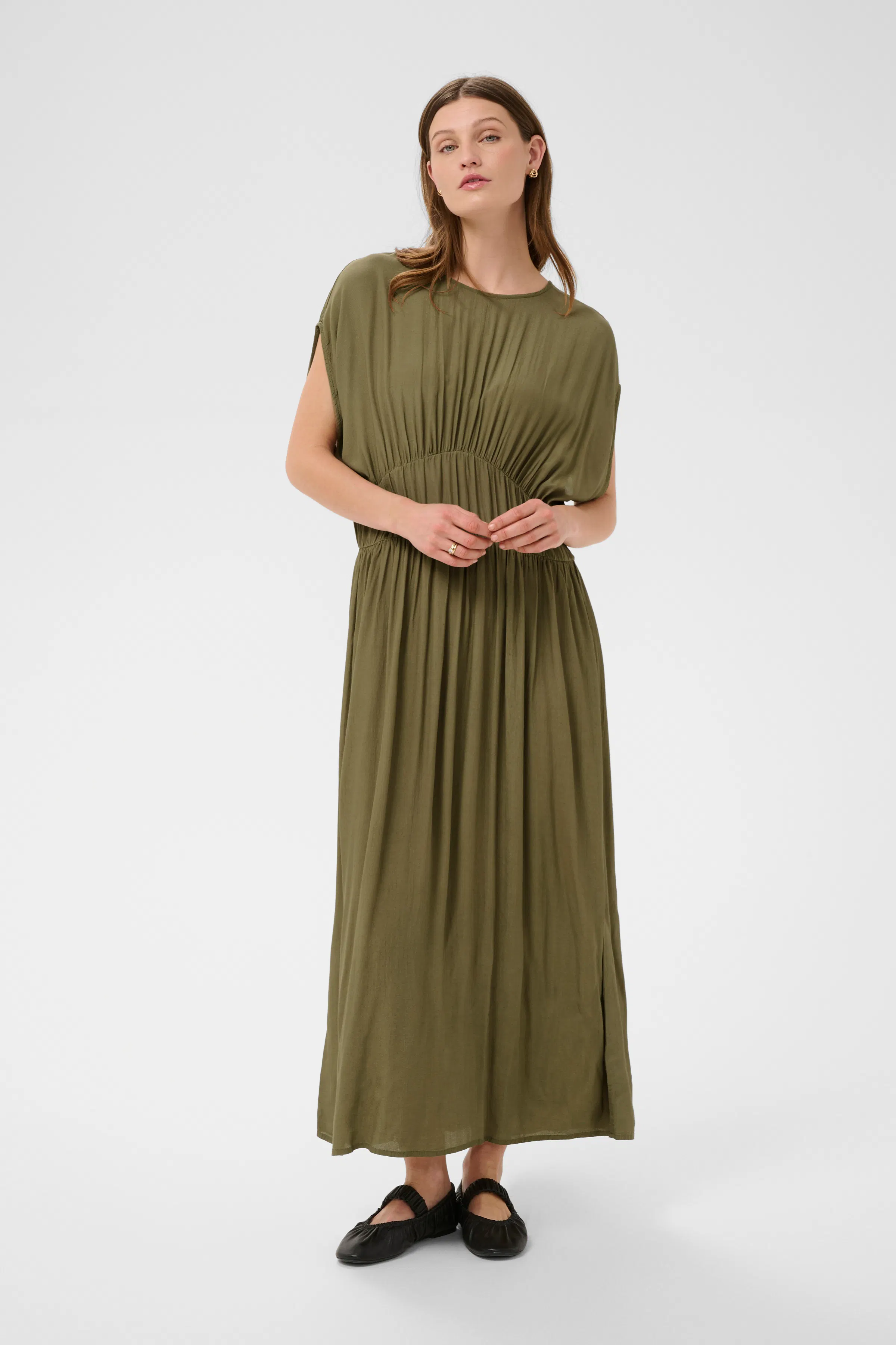 chinese dress ladies Soaked in Luxury Zaya Printed Midi Dress