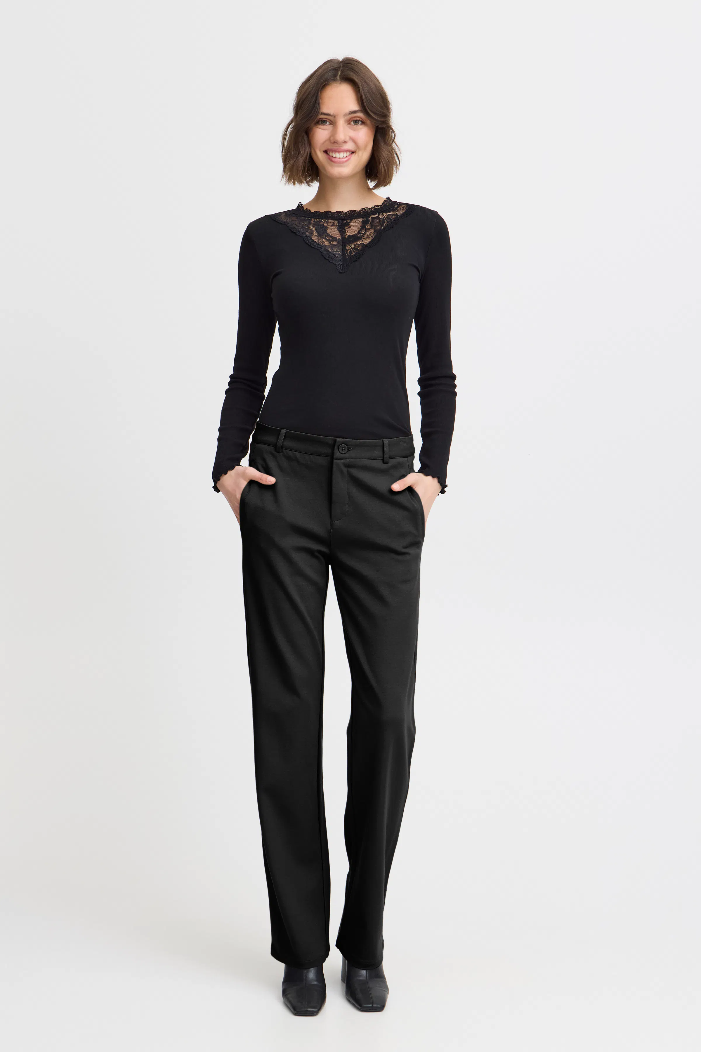 FRLANO Bukser LOOKBOOK FRONT 20614185-200113
