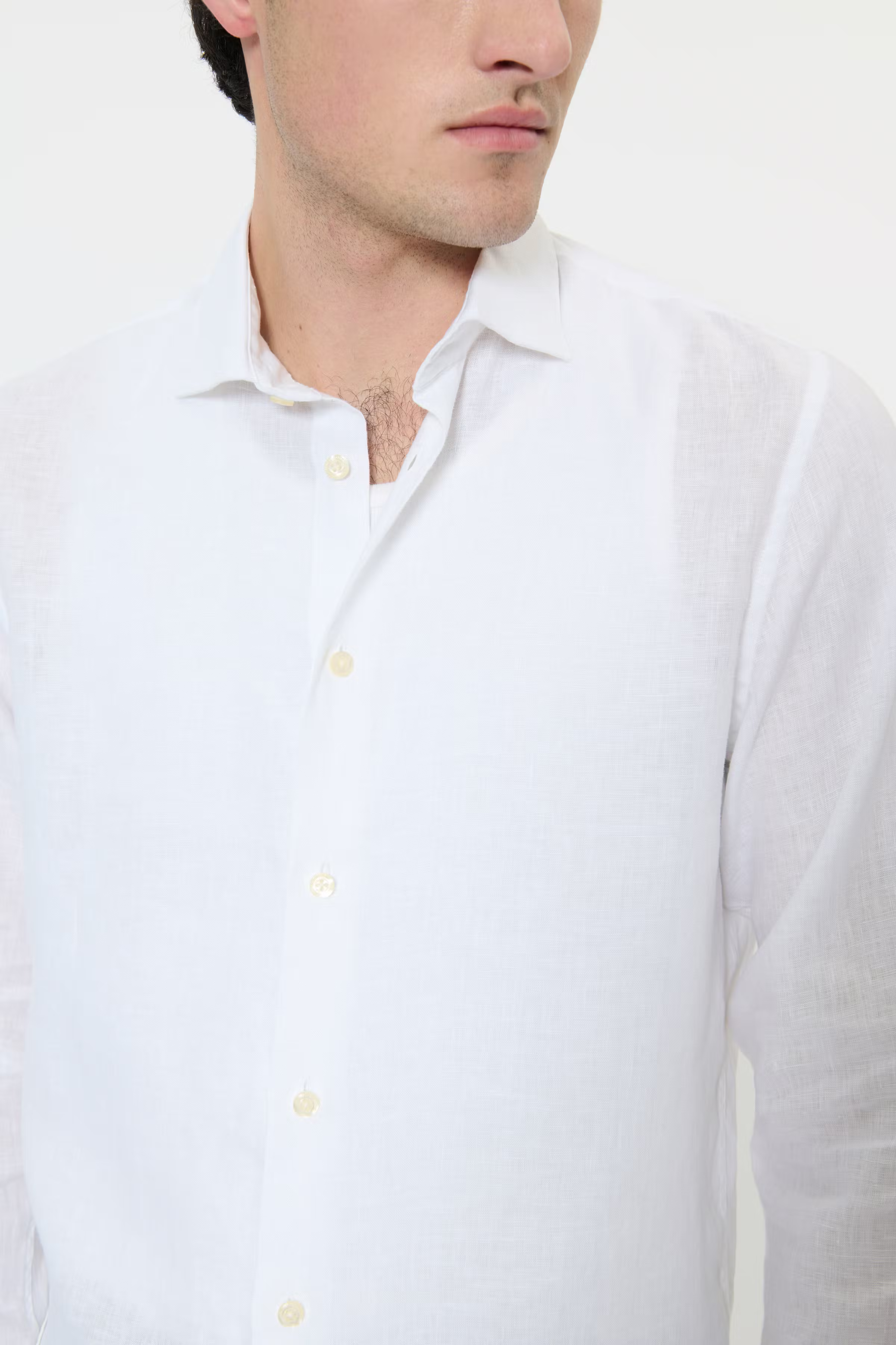 MAmarc linen shirt LOOKBOOK DETAIL 30205841-114001