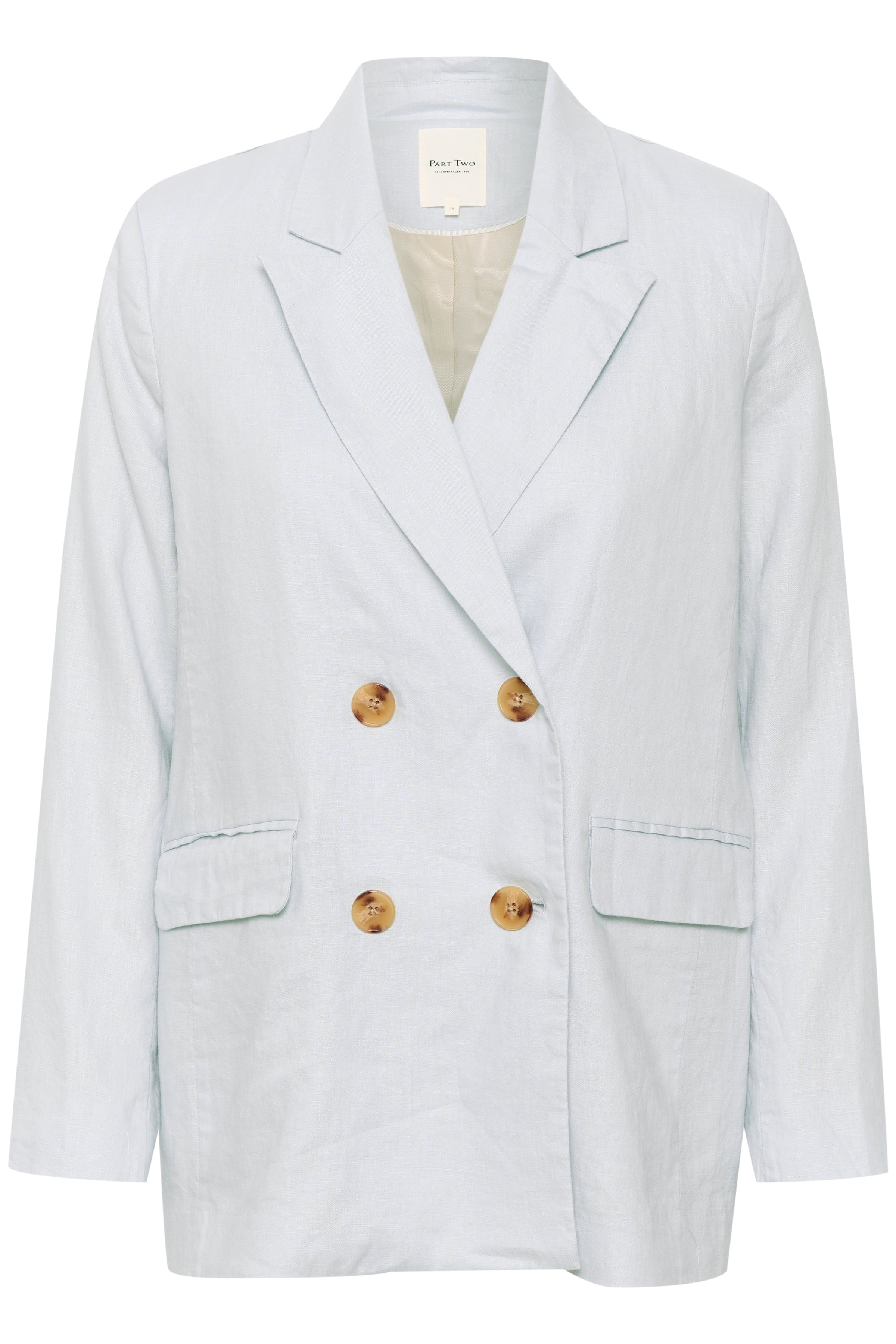 SinePW Linen blazer PACK FRONT 30308504-144106