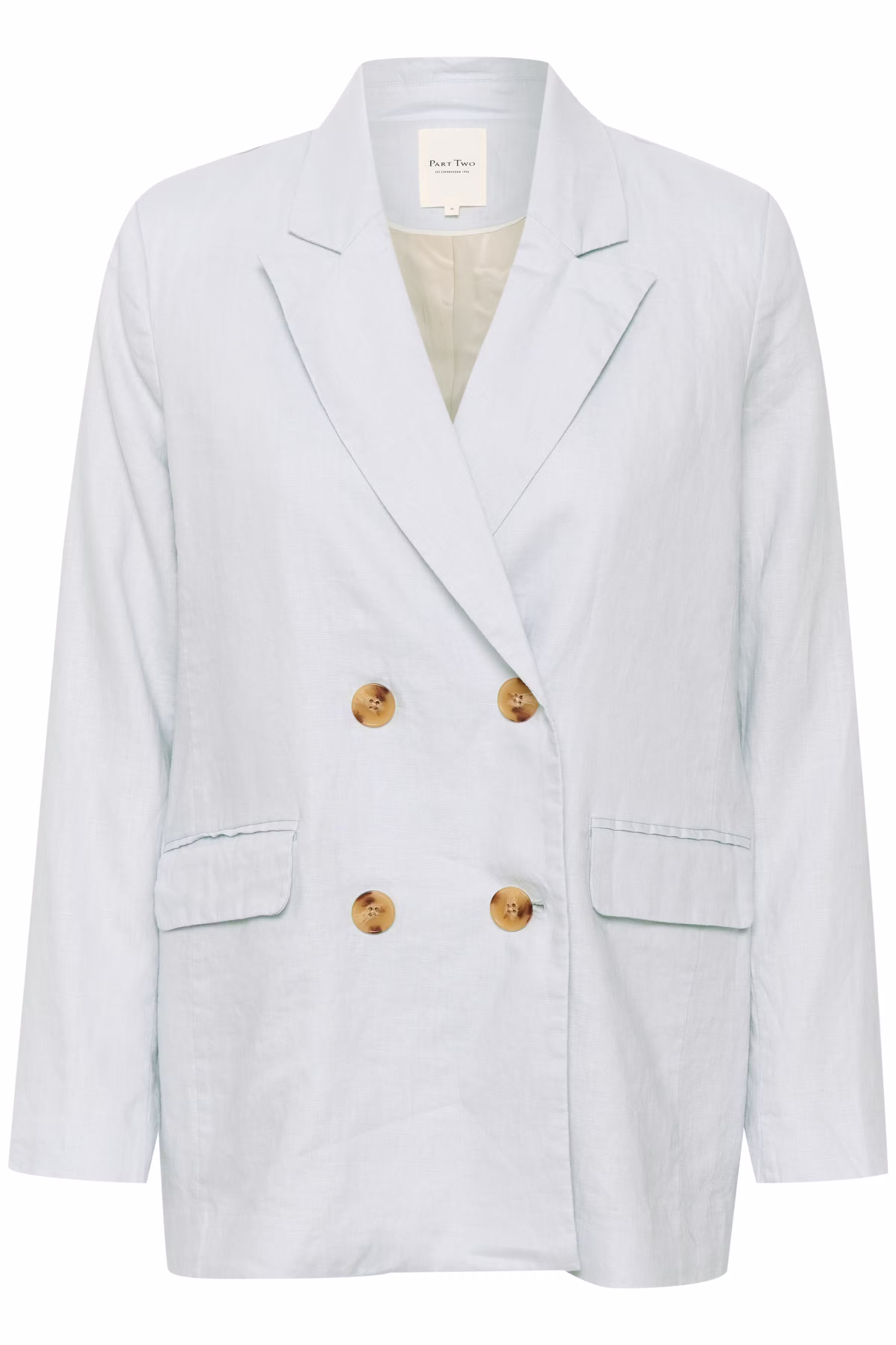 SinePW Linen blazer PACK FRONT 30308504-144106