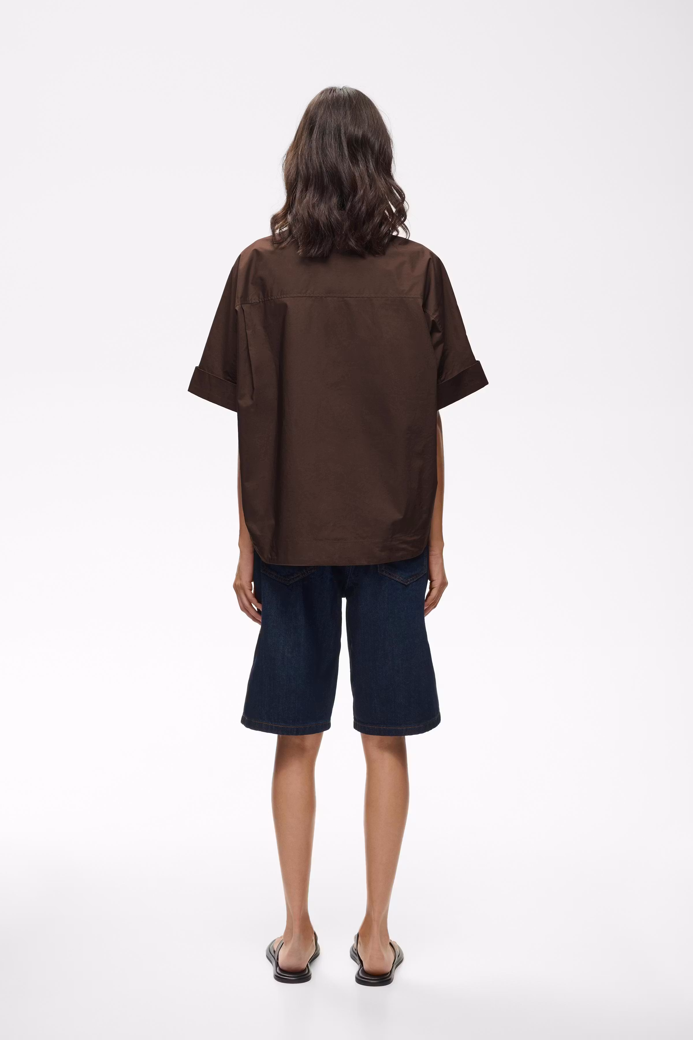 ELLINIW Poplin Bluse LOOKBOOK BACK 30112537-190915