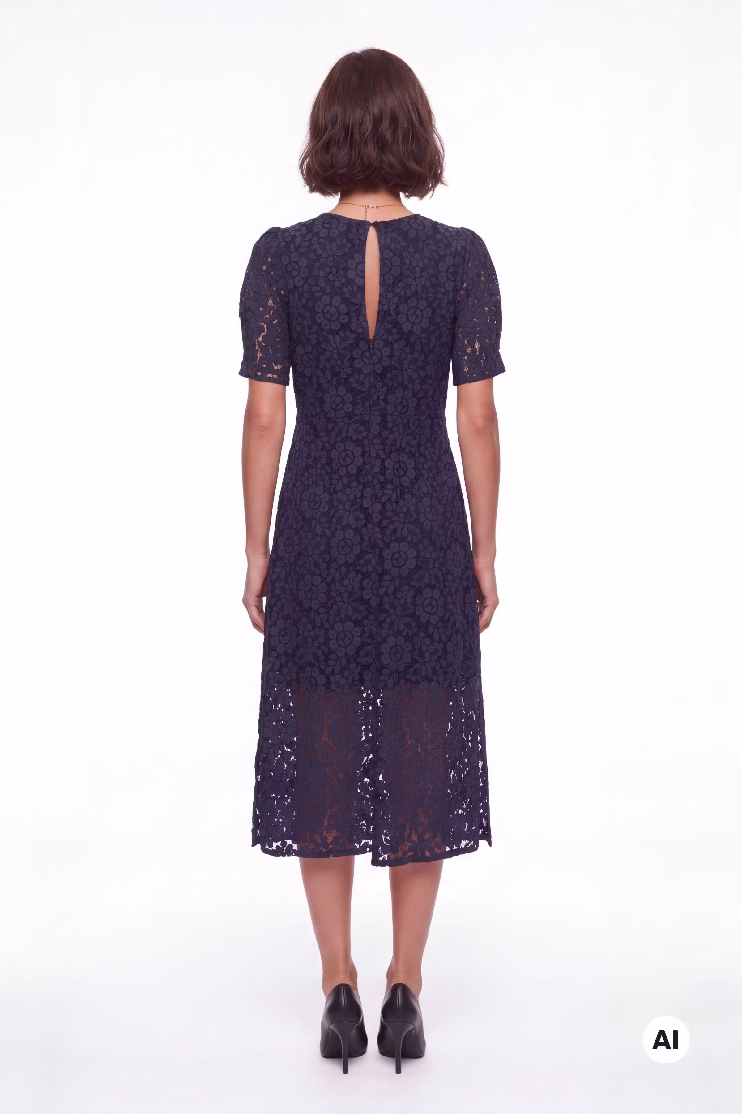 CREbana Kjole LOOKBOOK BACK 10612092-194010
