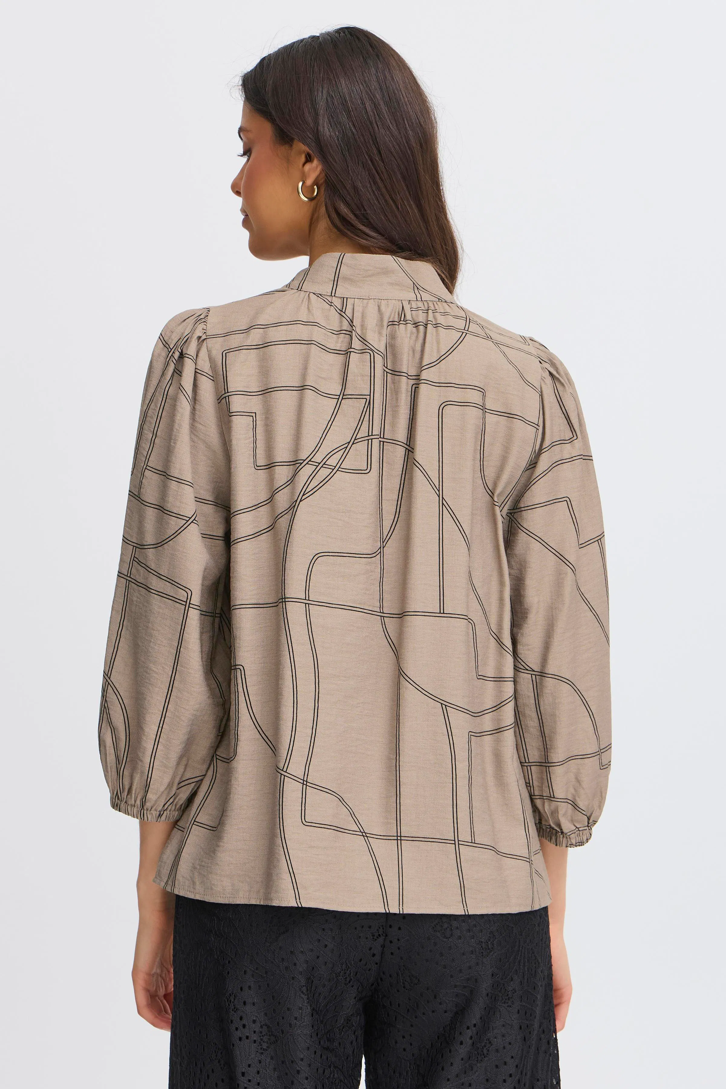 FRDAPHNE Bluse LOOKBOOK BACK 20616078-205380