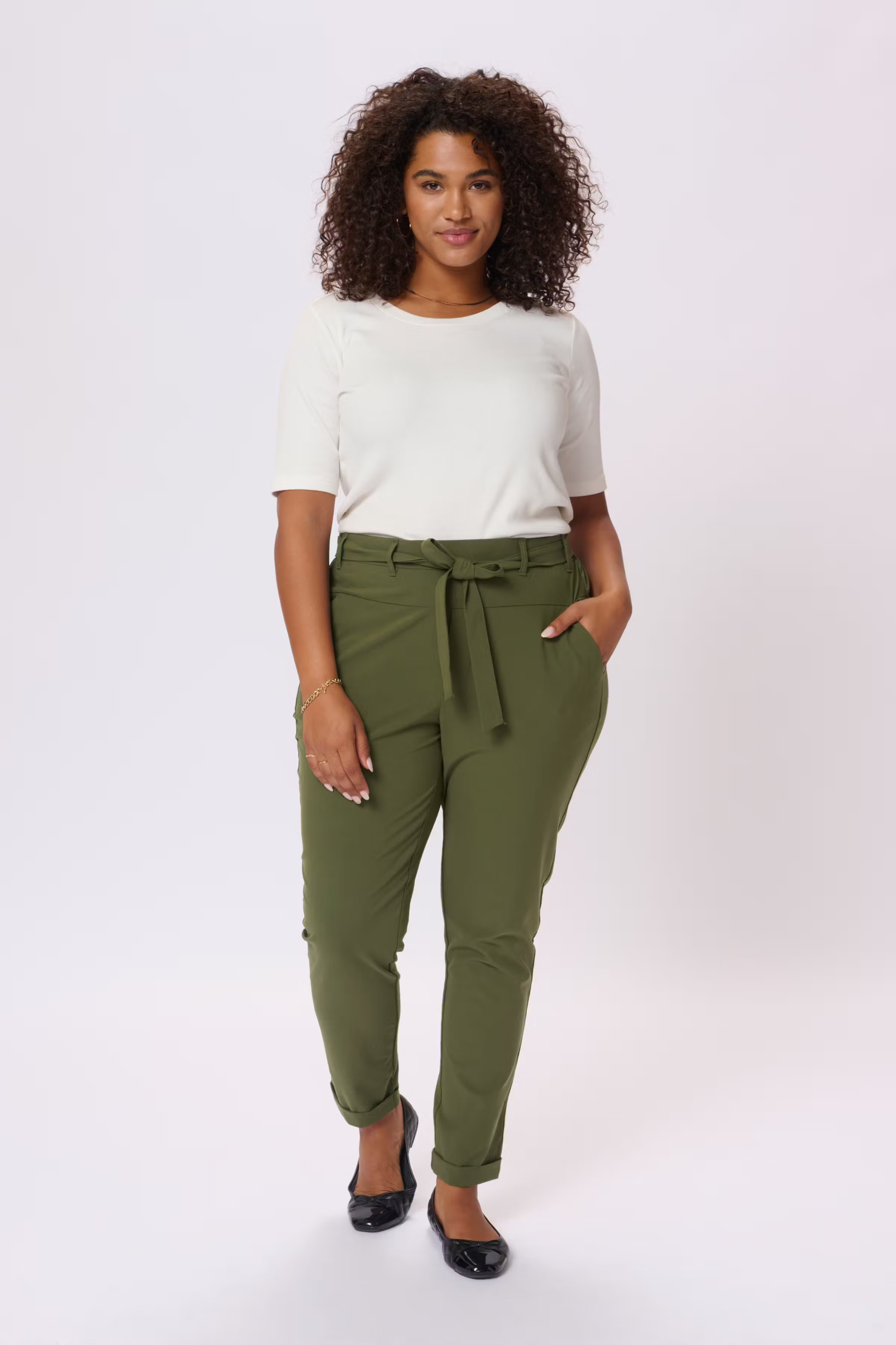 KCjia Belt Trousers LOOKBOOK FRONT 10580008-190511