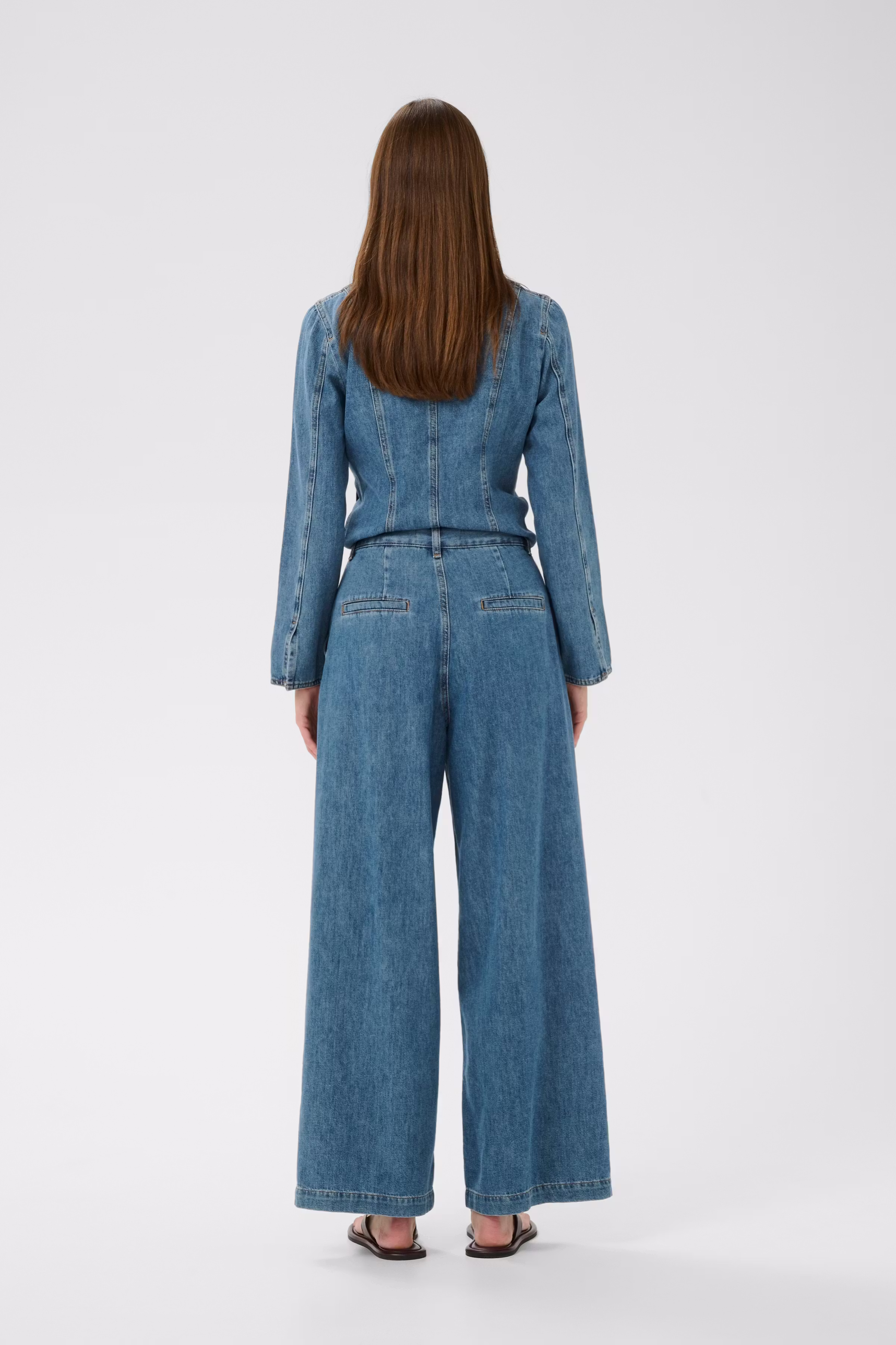 DOPHINAIW WIDE Bukser LOOKBOOK BACK 30112324-900006619