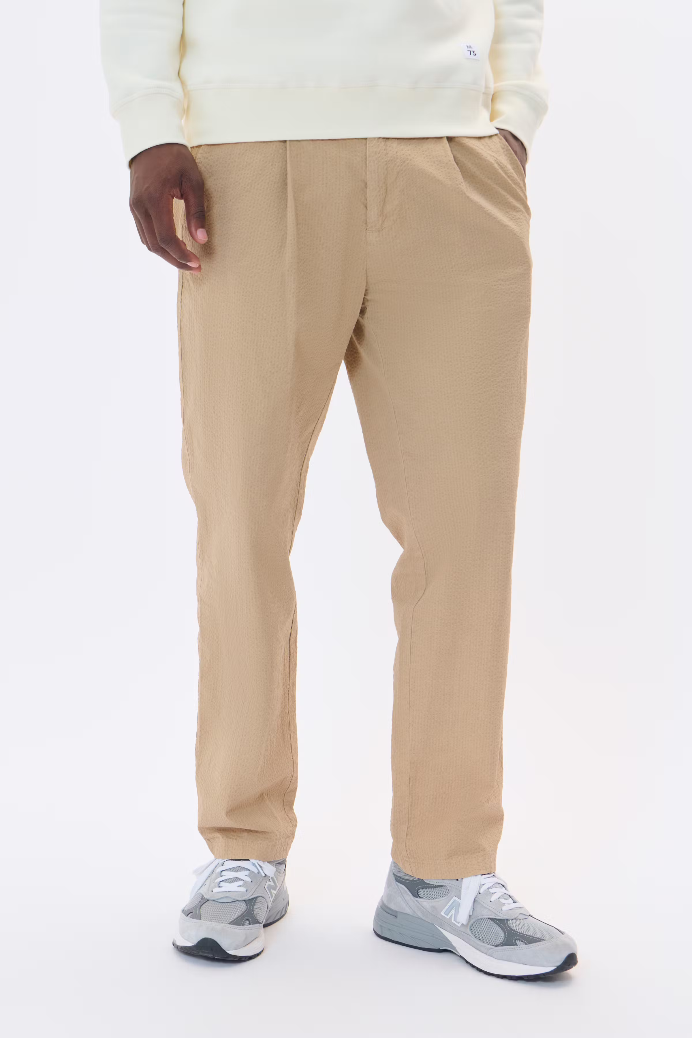 MAfisher M73 Seersucker Broek LOOKBOOK FRONT 30207785-161105