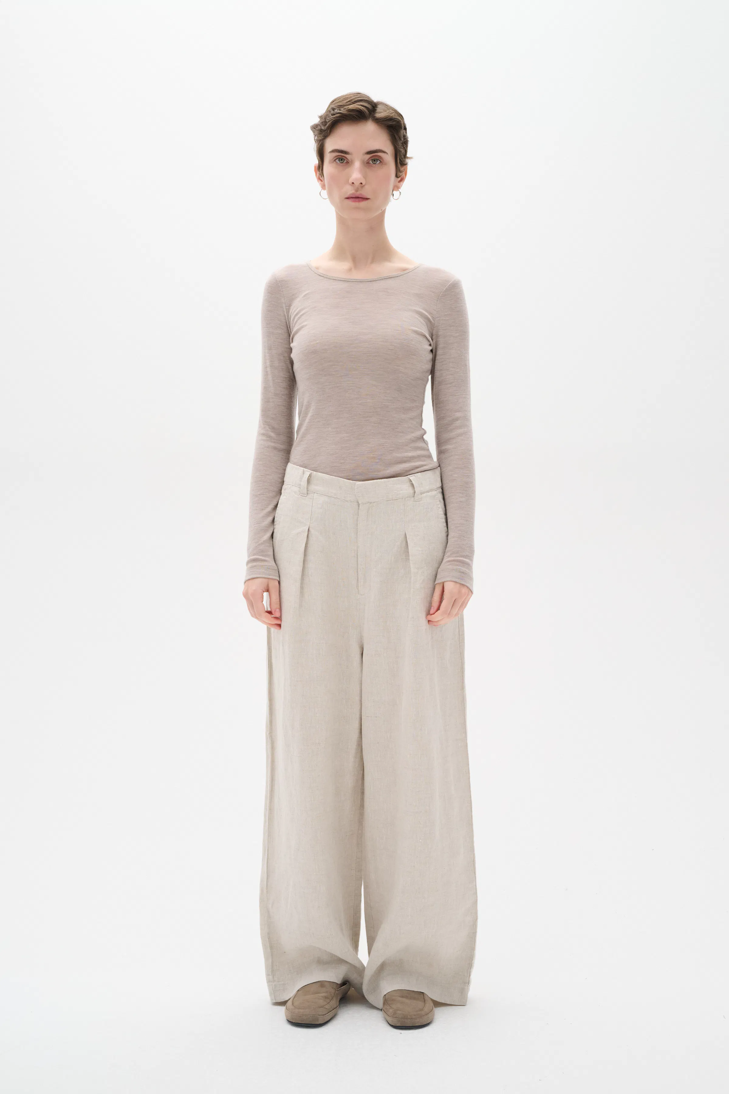 FangIW T-shirt met lange mouwen LOOKBOOK FRONT 30106096-300868