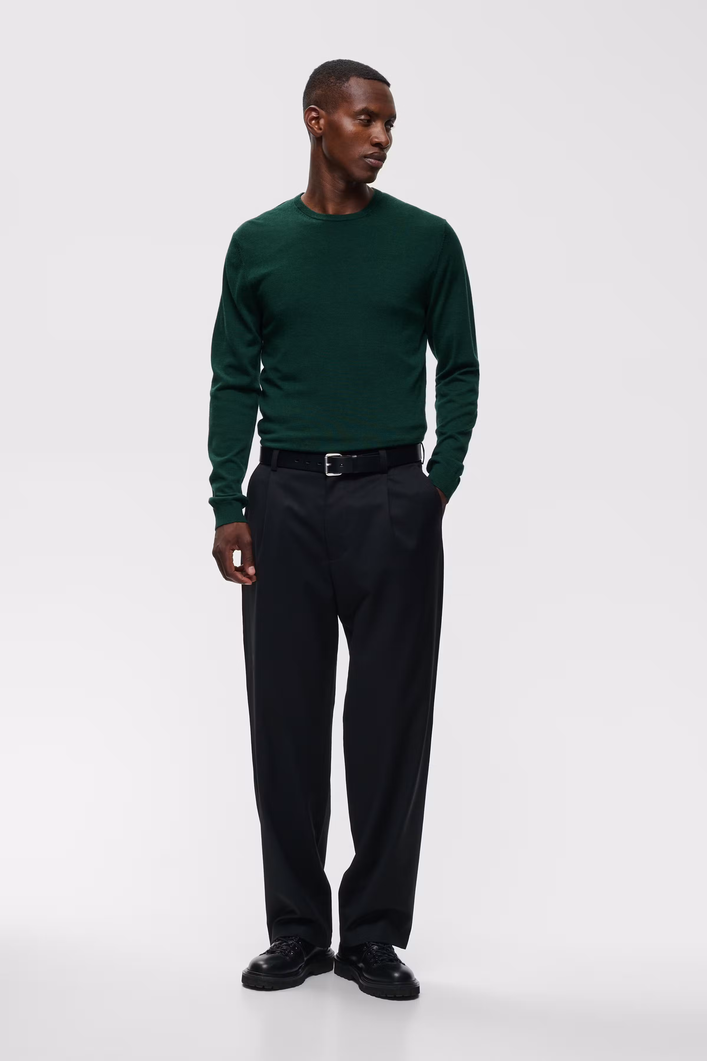 Margrate Merino Pullover LOOKBOOK FRONT 30200611-195350