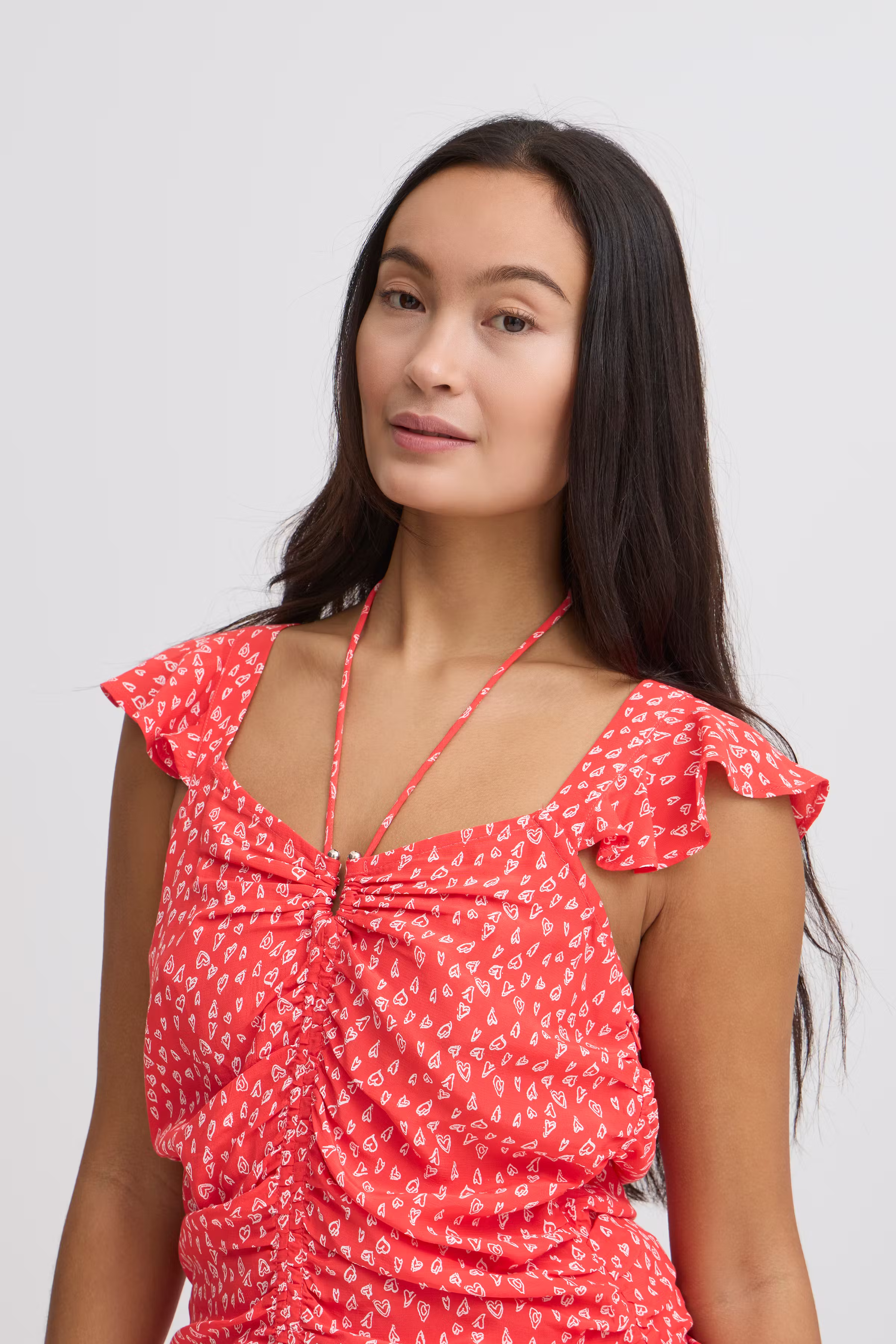 IRYRSA Kortärmad blus LOOKBOOK DETAIL 20122861-171654