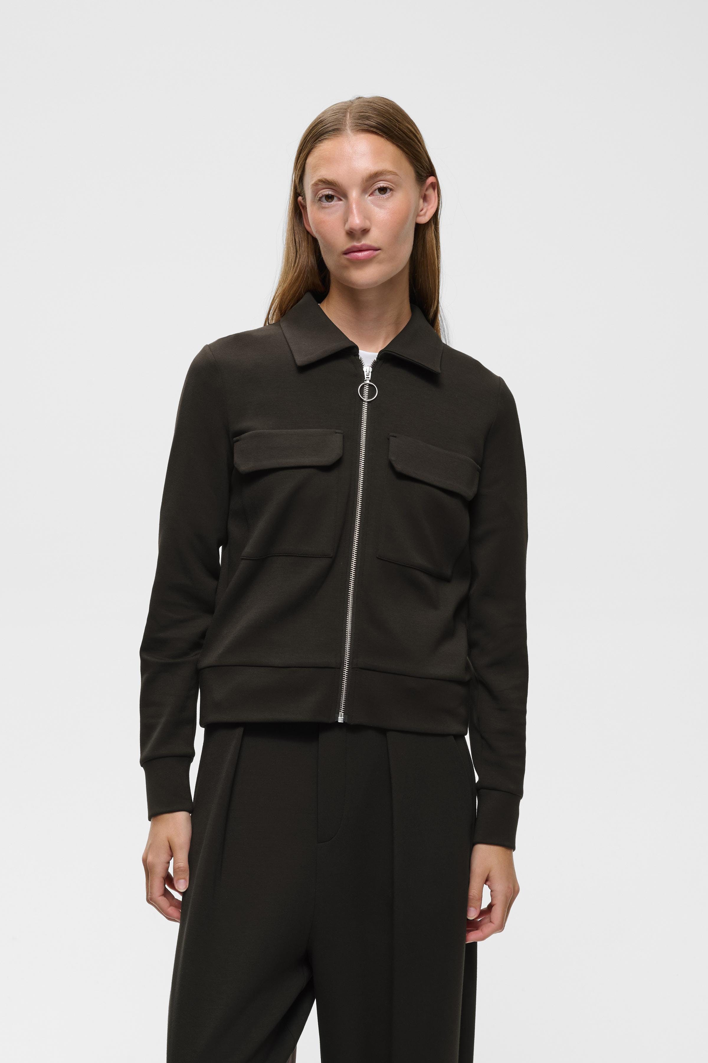 BecaIW Sweatjacka LOOKBOOK FRONT 30106371-191109