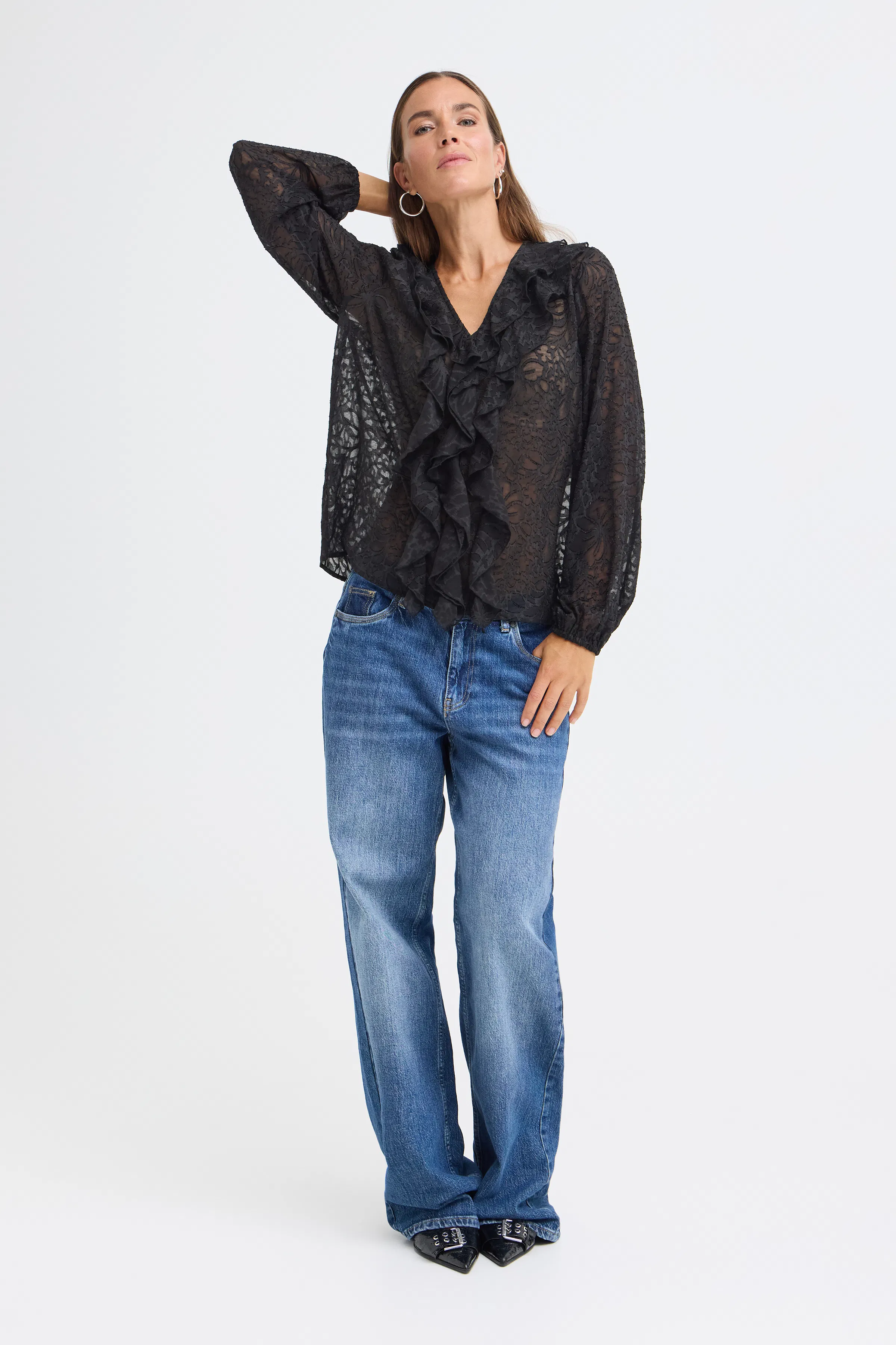 PZFIONA Bluse LOOKBOOK FRONT 50210781-193911