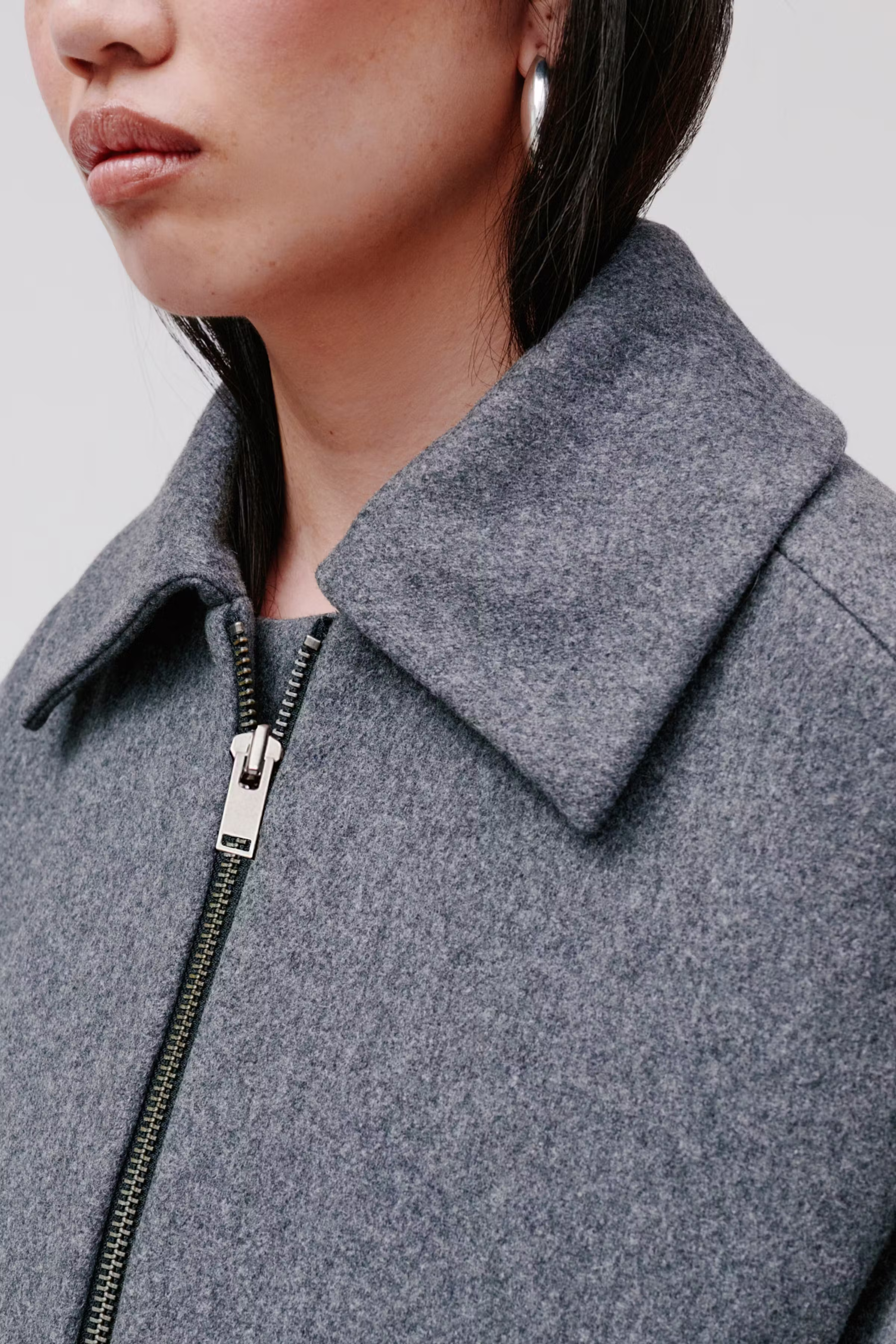 IOJADYN Coat LOOKBOOK DETAIL 30600699-GY945