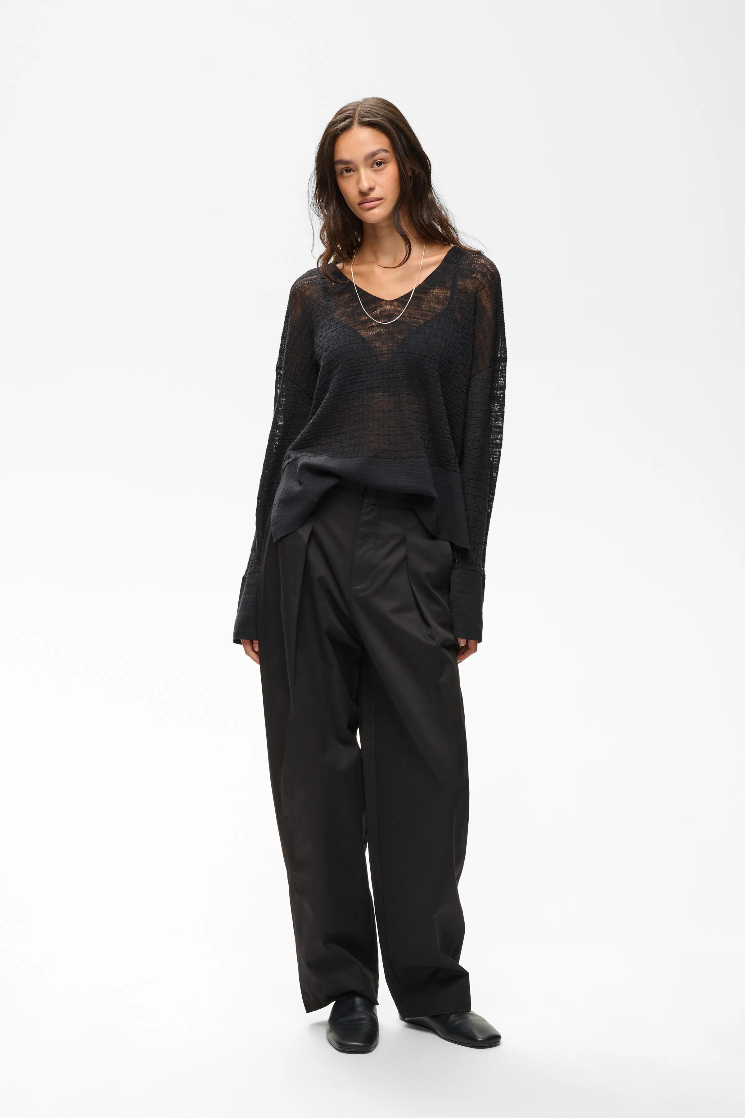 TinikkaIW Barrel Byxor LOOKBOOK FRONT 30111163-194008