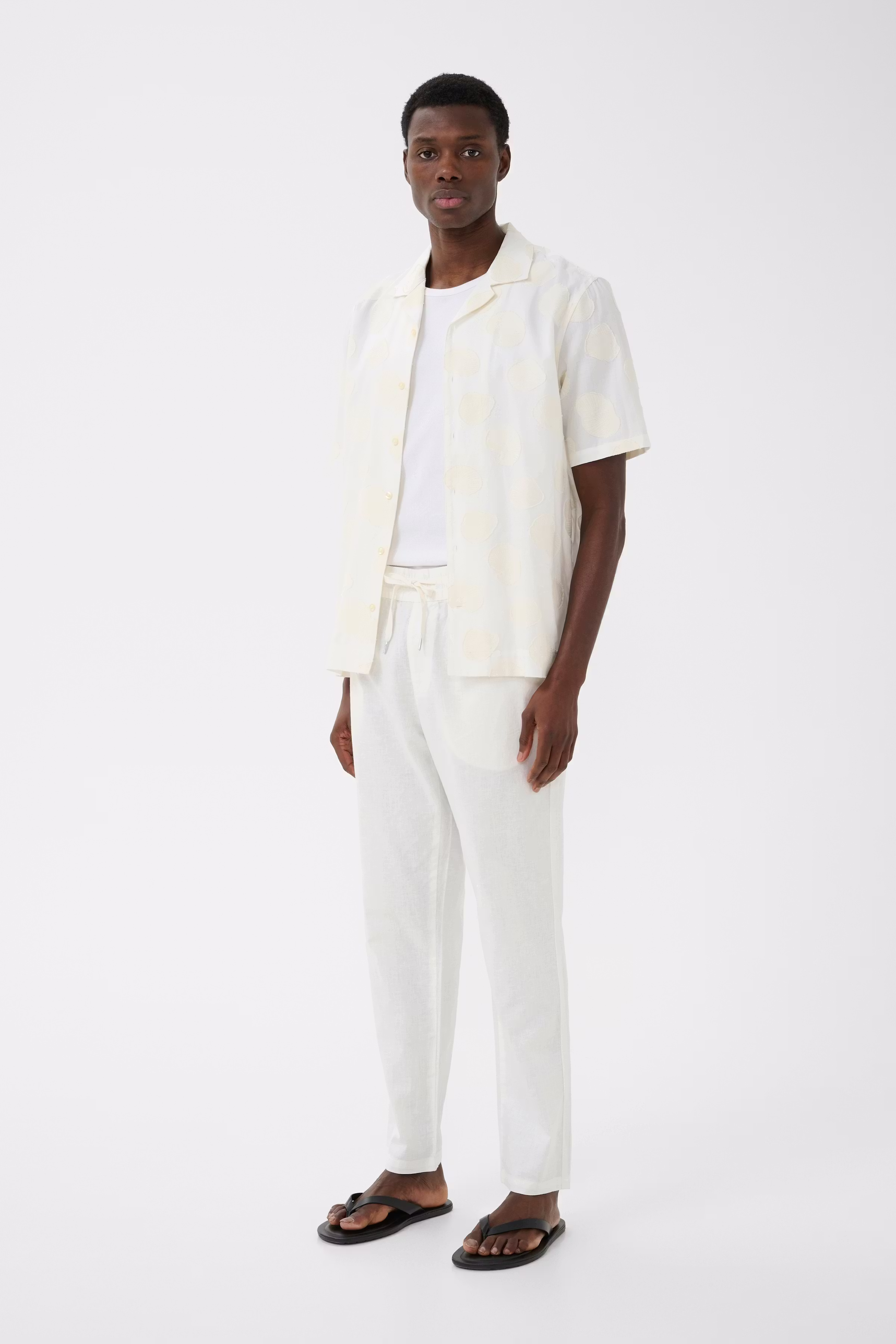 MAbarton linen trousers LOOKBOOK FRONT 30206031-114201