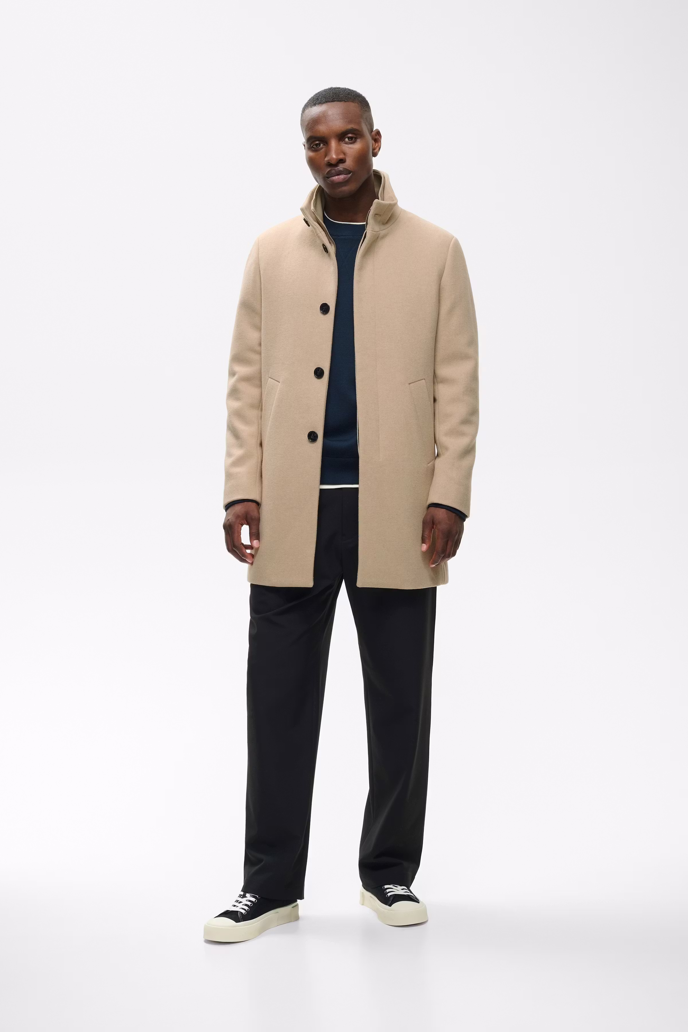 Harvey Wool Coat LOOKBOOK FRONT 30203845-161105