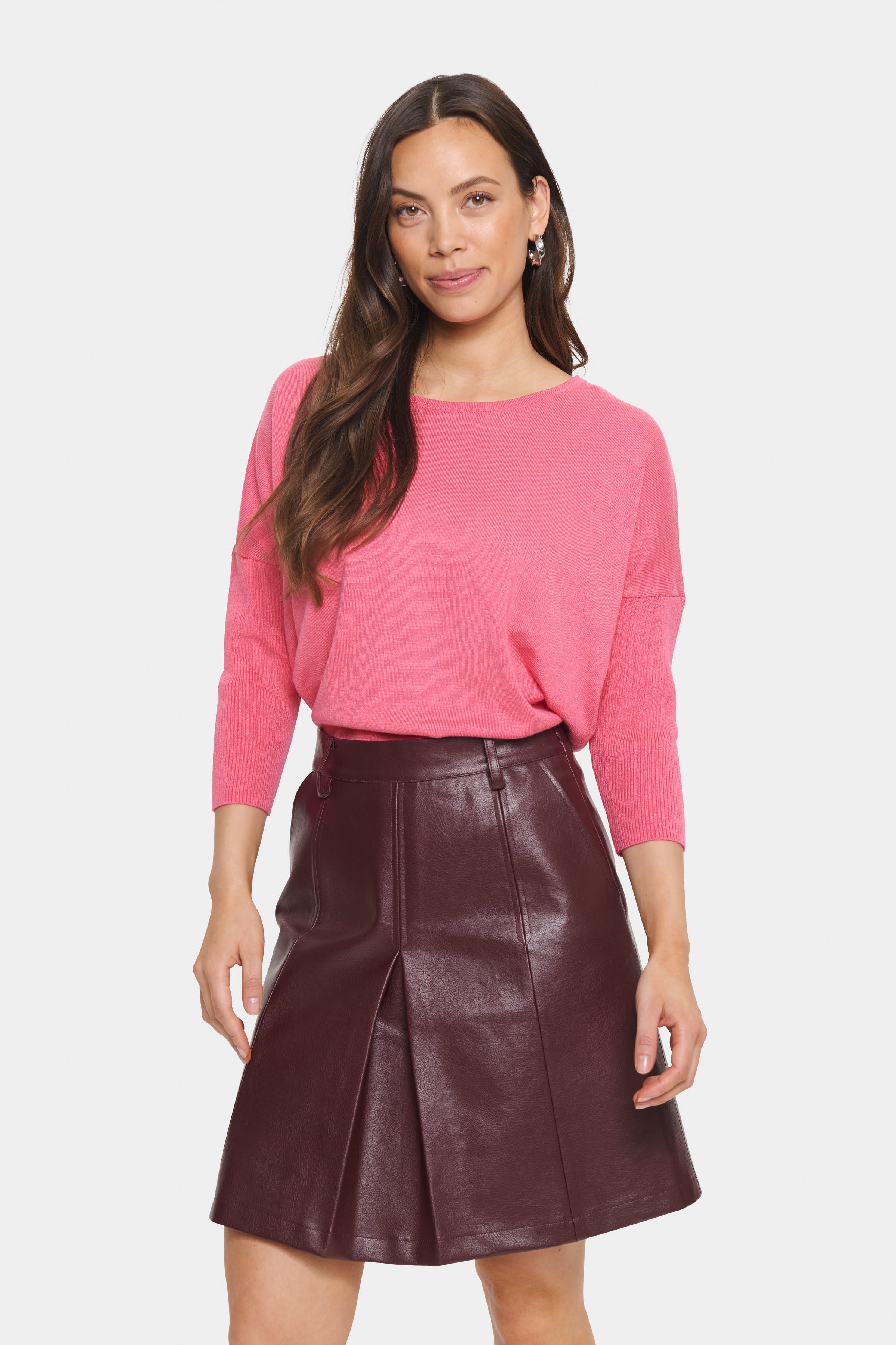 MilaSZ R-Neck Pullover LOOKBOOK FRONT 30500003-1719261