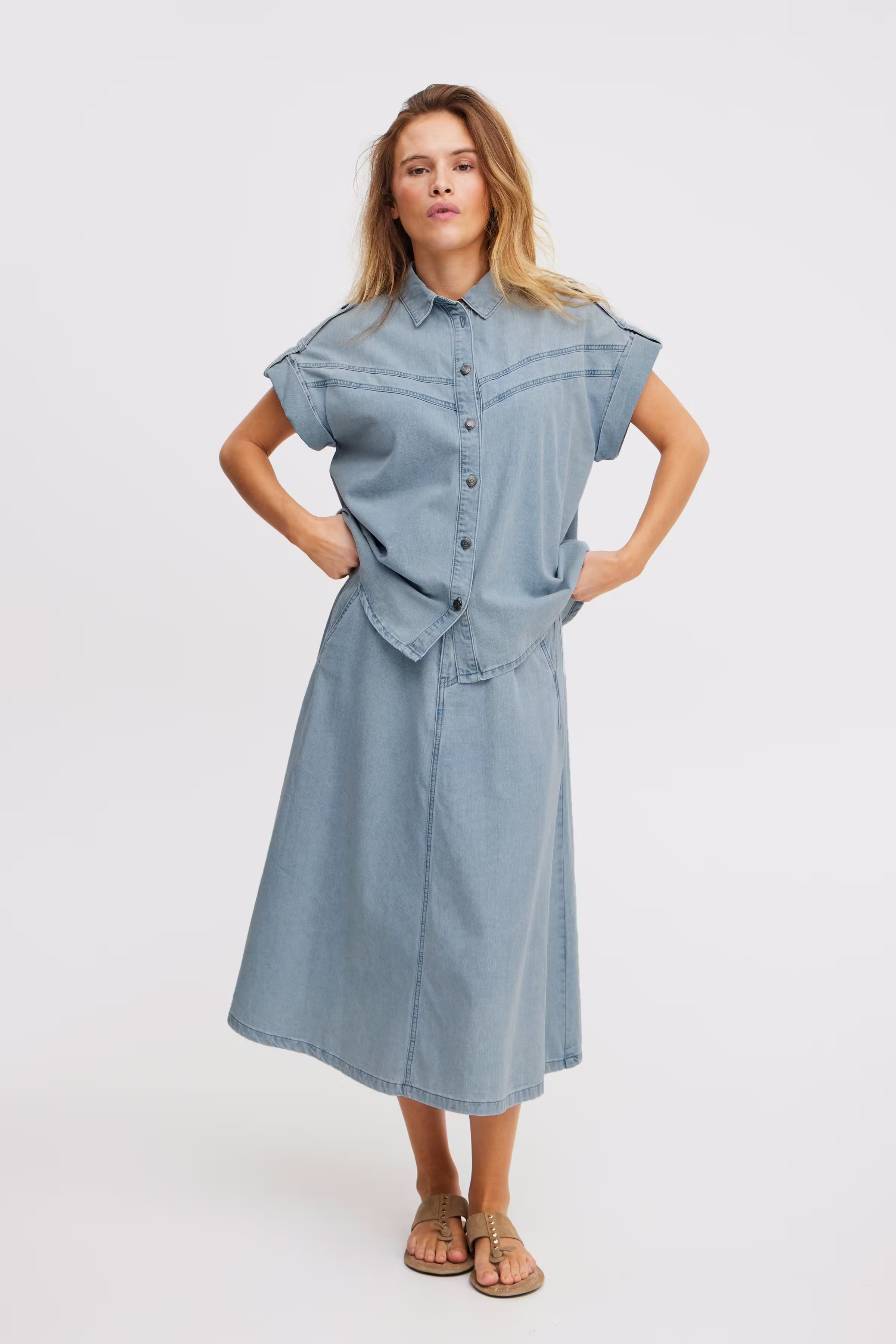 PZJOSIE Hemd LOOKBOOK FRONT 50208129-201832