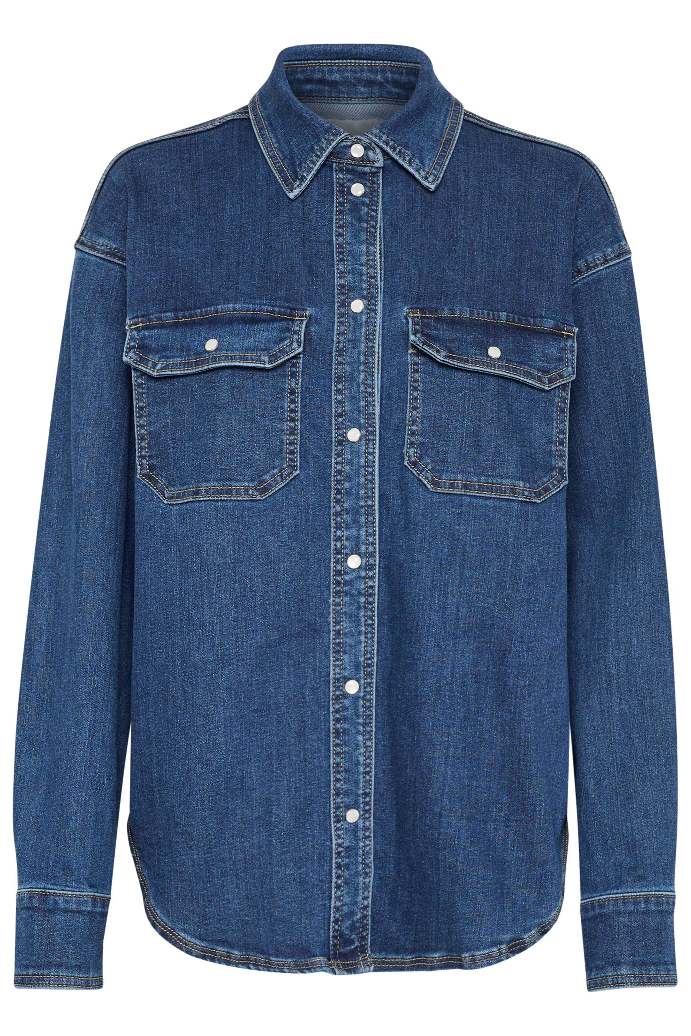 KAsinem Denimskjorte PACK FRONT 10509787-102272
