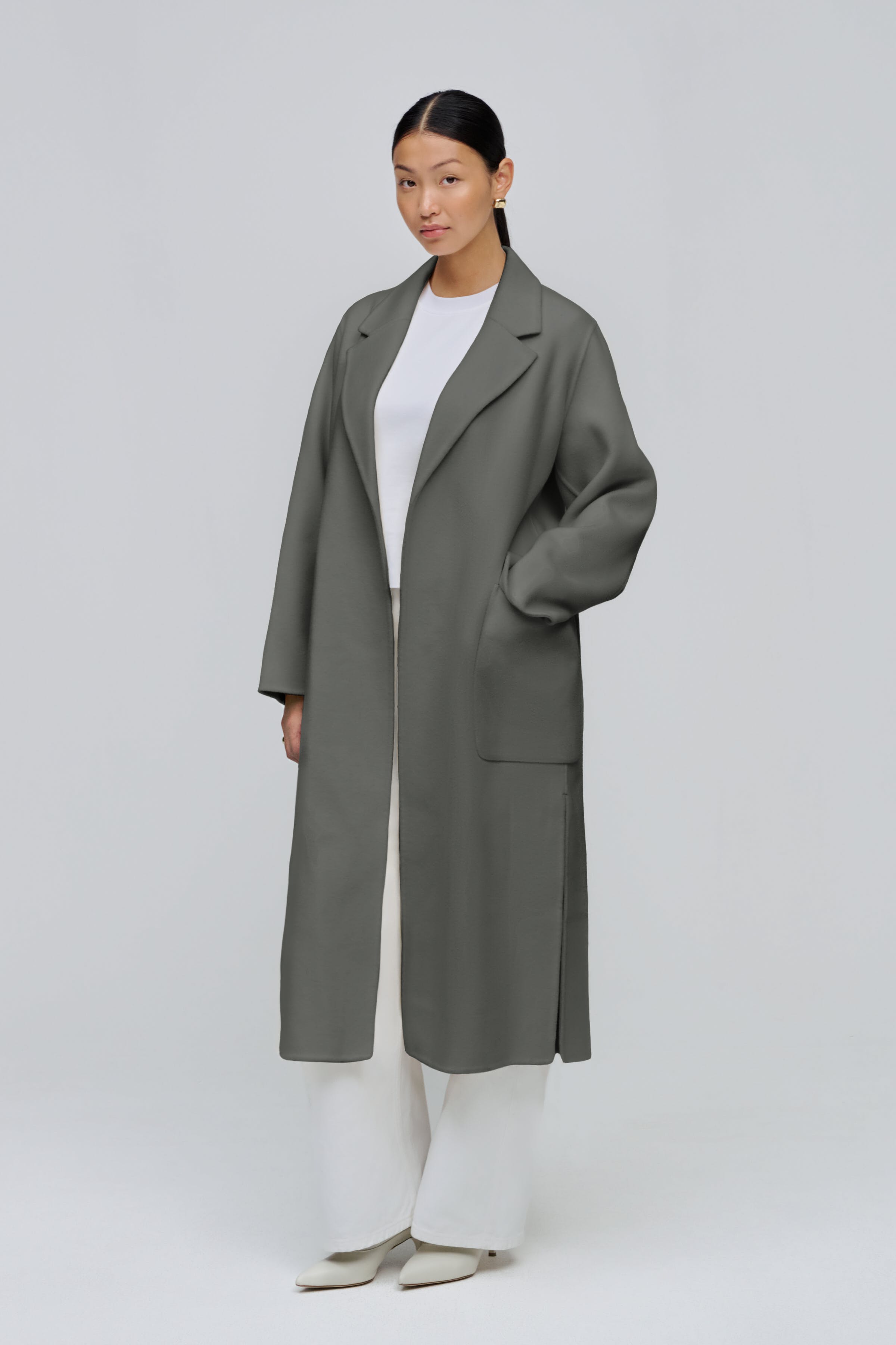 IOCELIA Coat LOOKBOOK FRONT 30600561-GY931