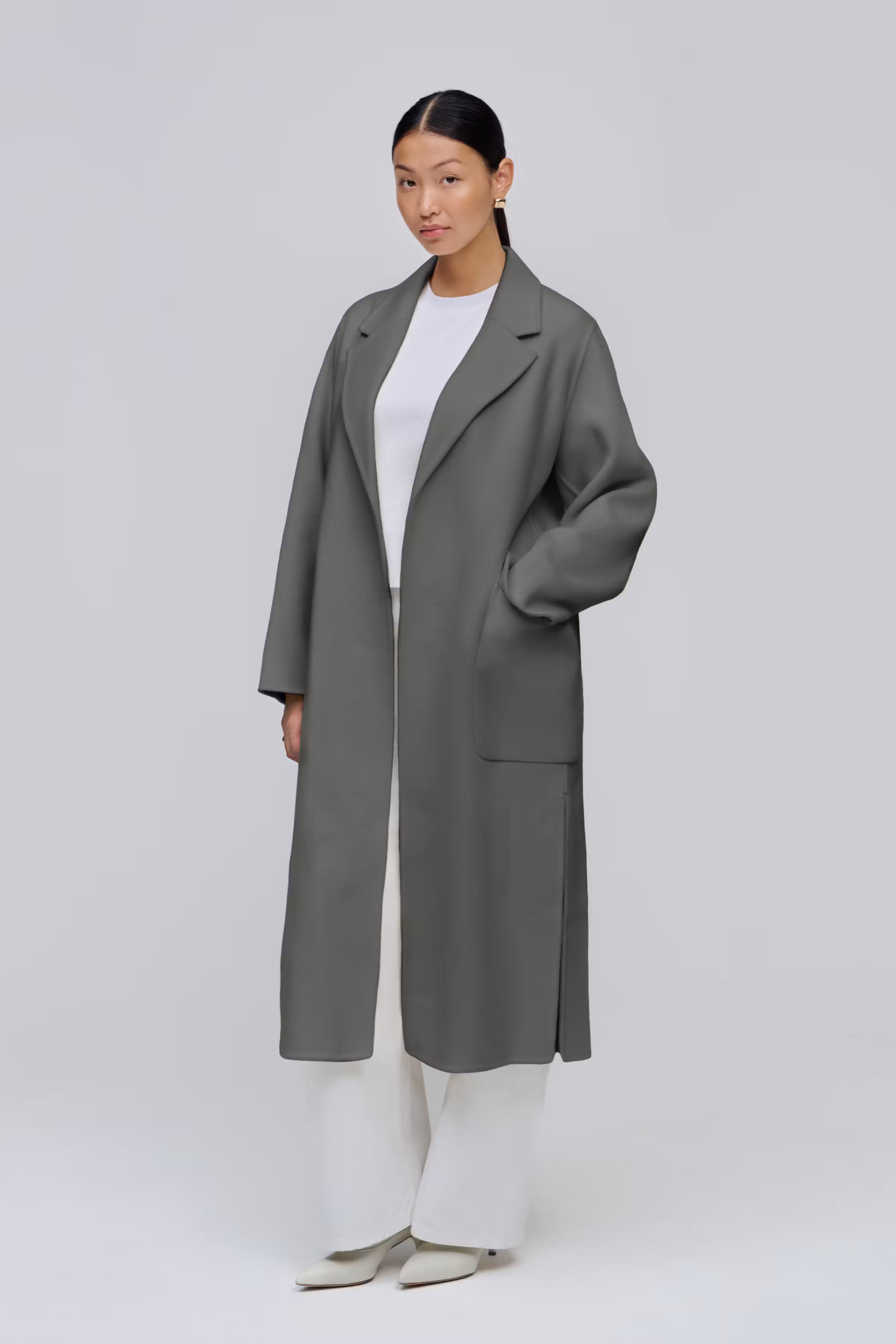IOCELIA Coat LOOKBOOK FRONT 30600561-GY931