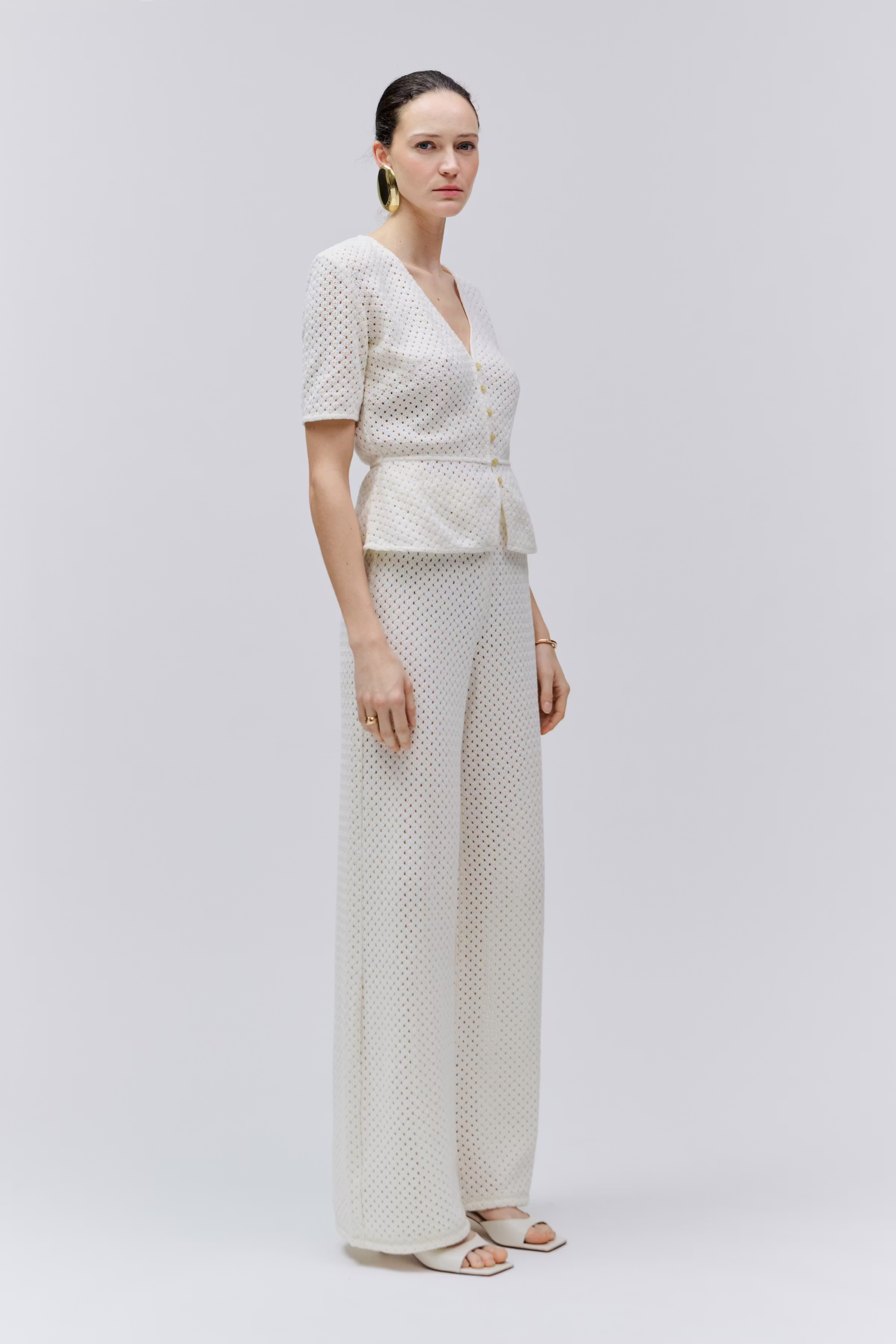 POLLIE Hose LOOKBOOK FRONT 30600635-WH010