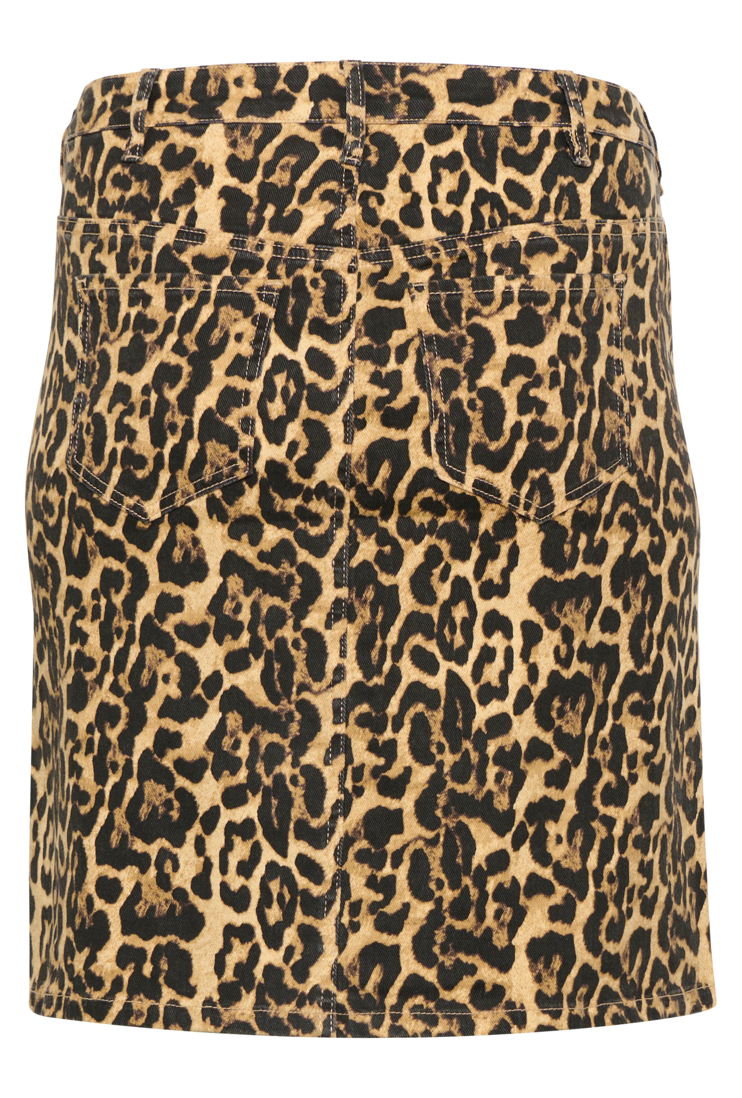 KCleonoma Leopard Skirt PACK BACK 10583078-107281