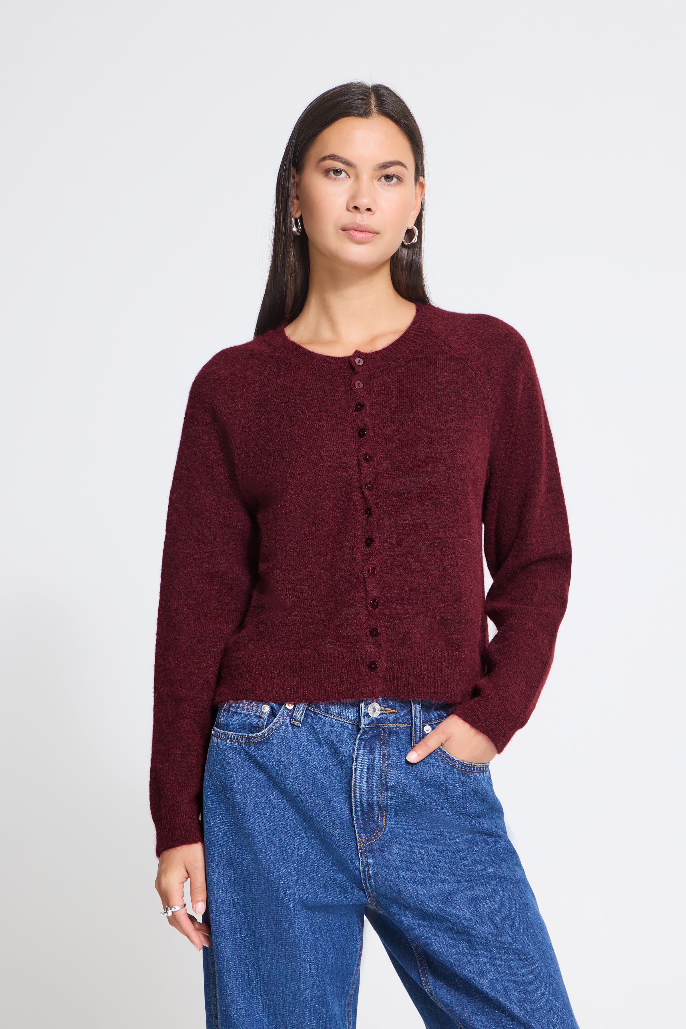 IHSAGE Cardigan LOOKBOOK FRONT 20126708-191522
