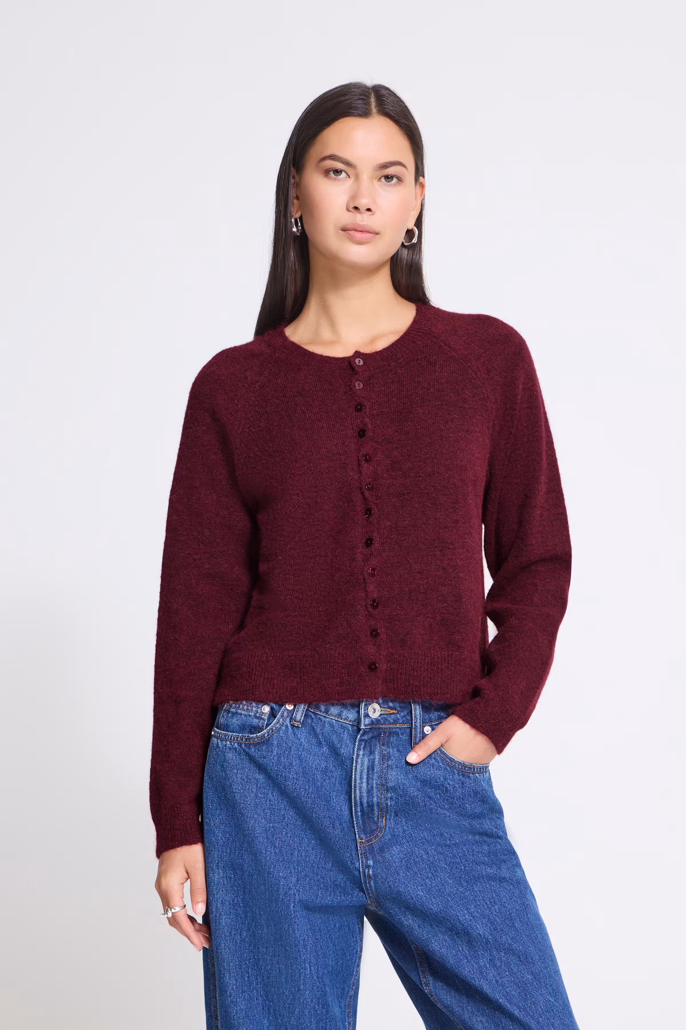 IHSAGE Cardigan LOOKBOOK FRONT 20126708-191522