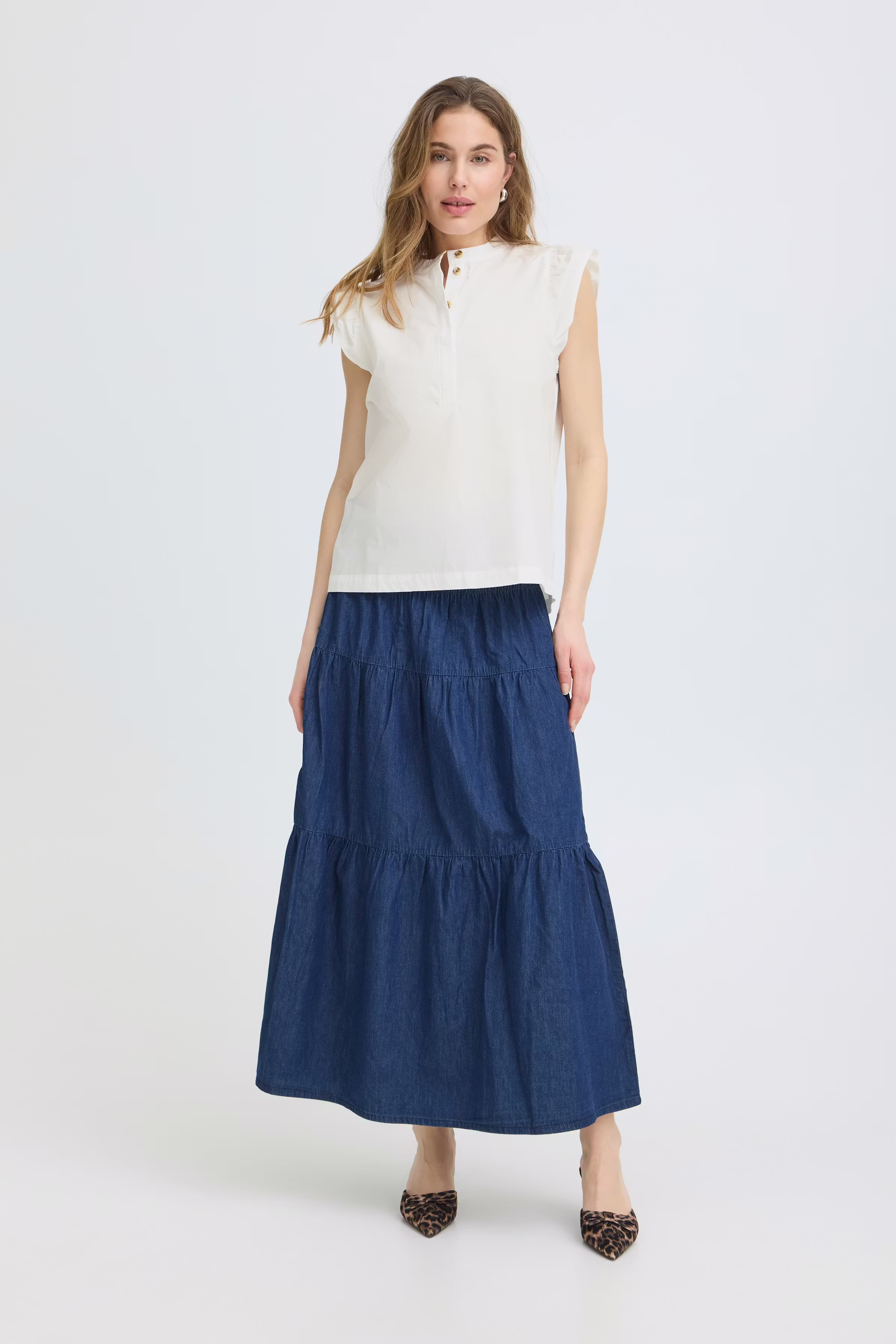 PZCLEO Skjorta LOOKBOOK FRONT 50210489-110601