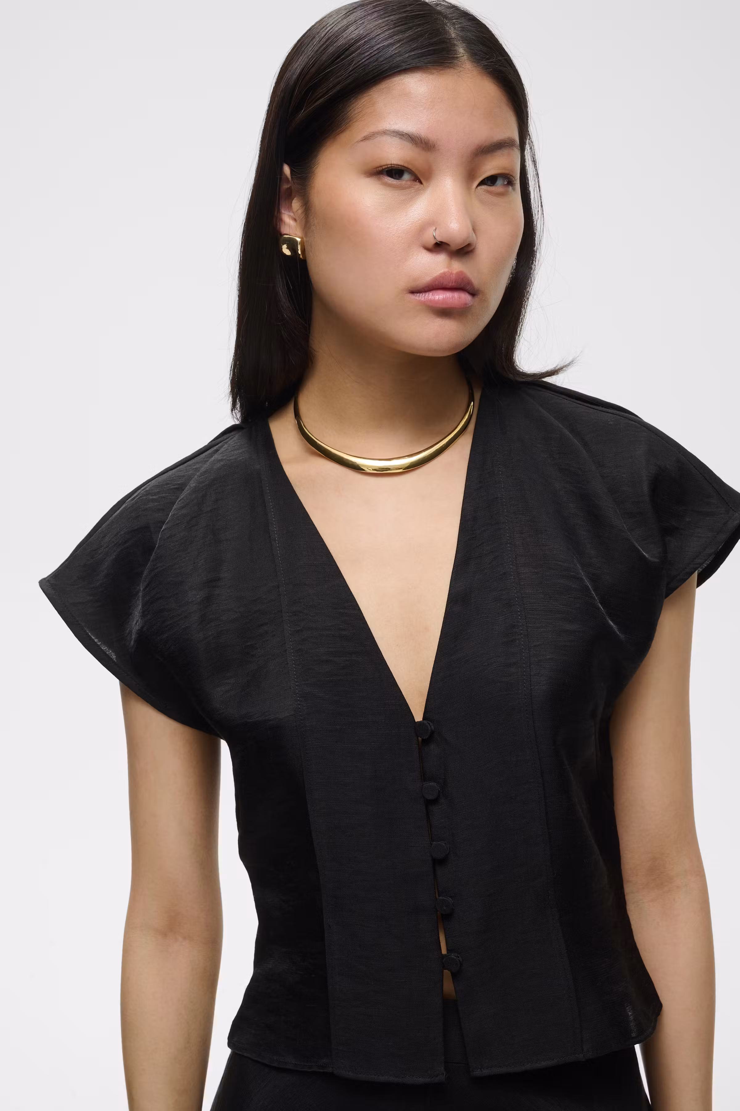 IOTABITHA Bluse LOOKBOOK FRONT 30600578-BK999