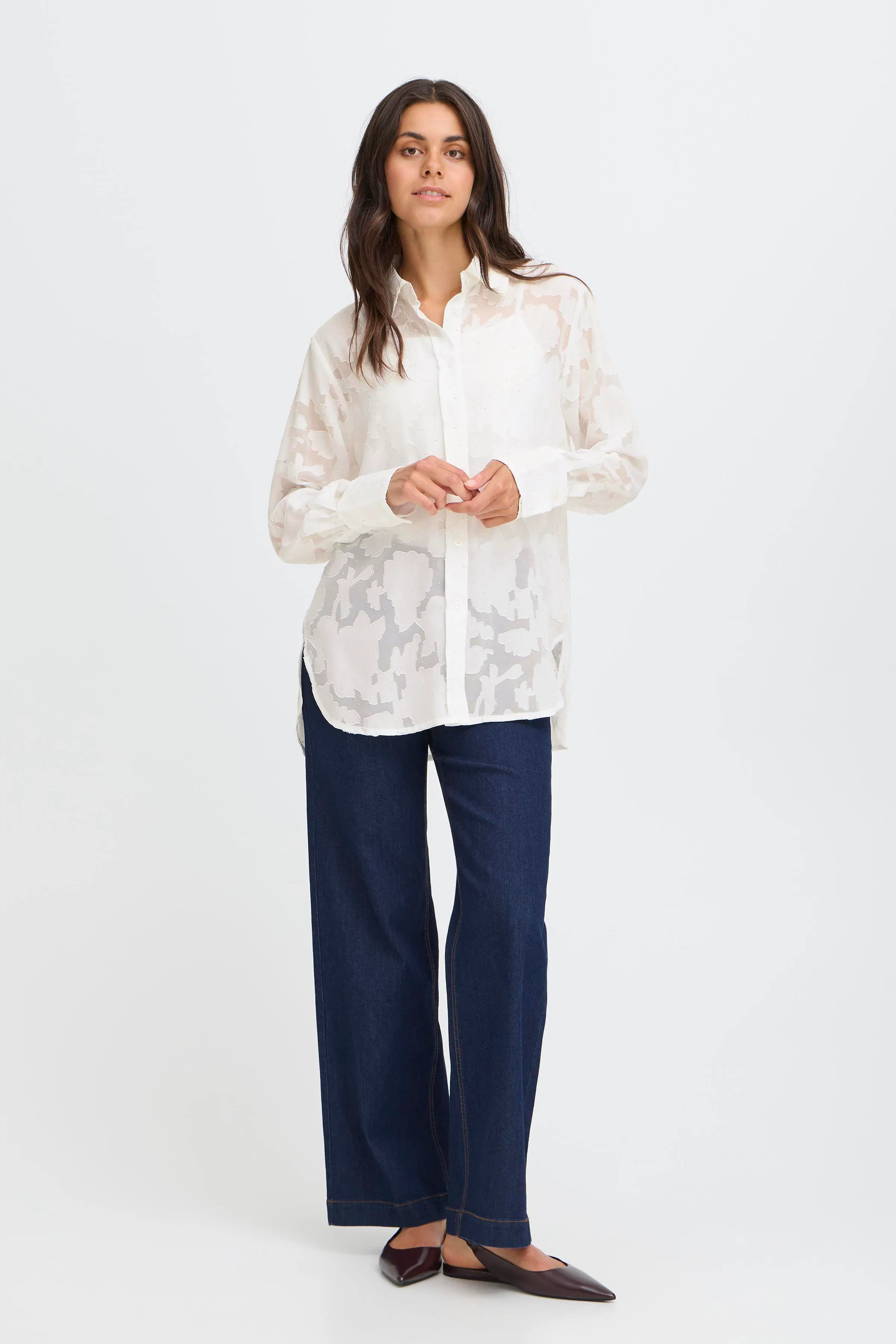 FRRHINESTONE Skjorte LOOKBOOK FRONT 20617288-114800