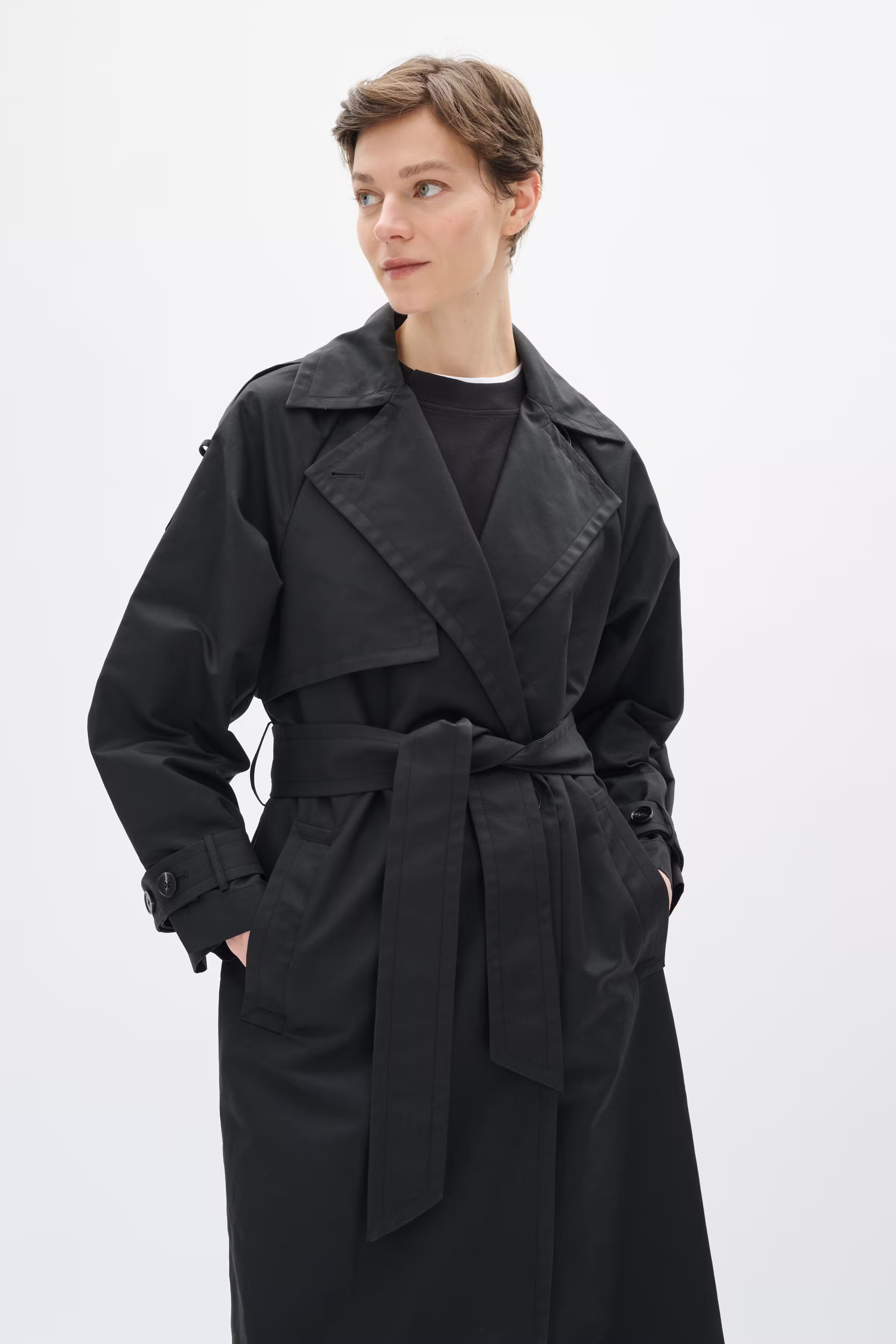 UlrykaIW Blazer Coat in haze melange / nature colour