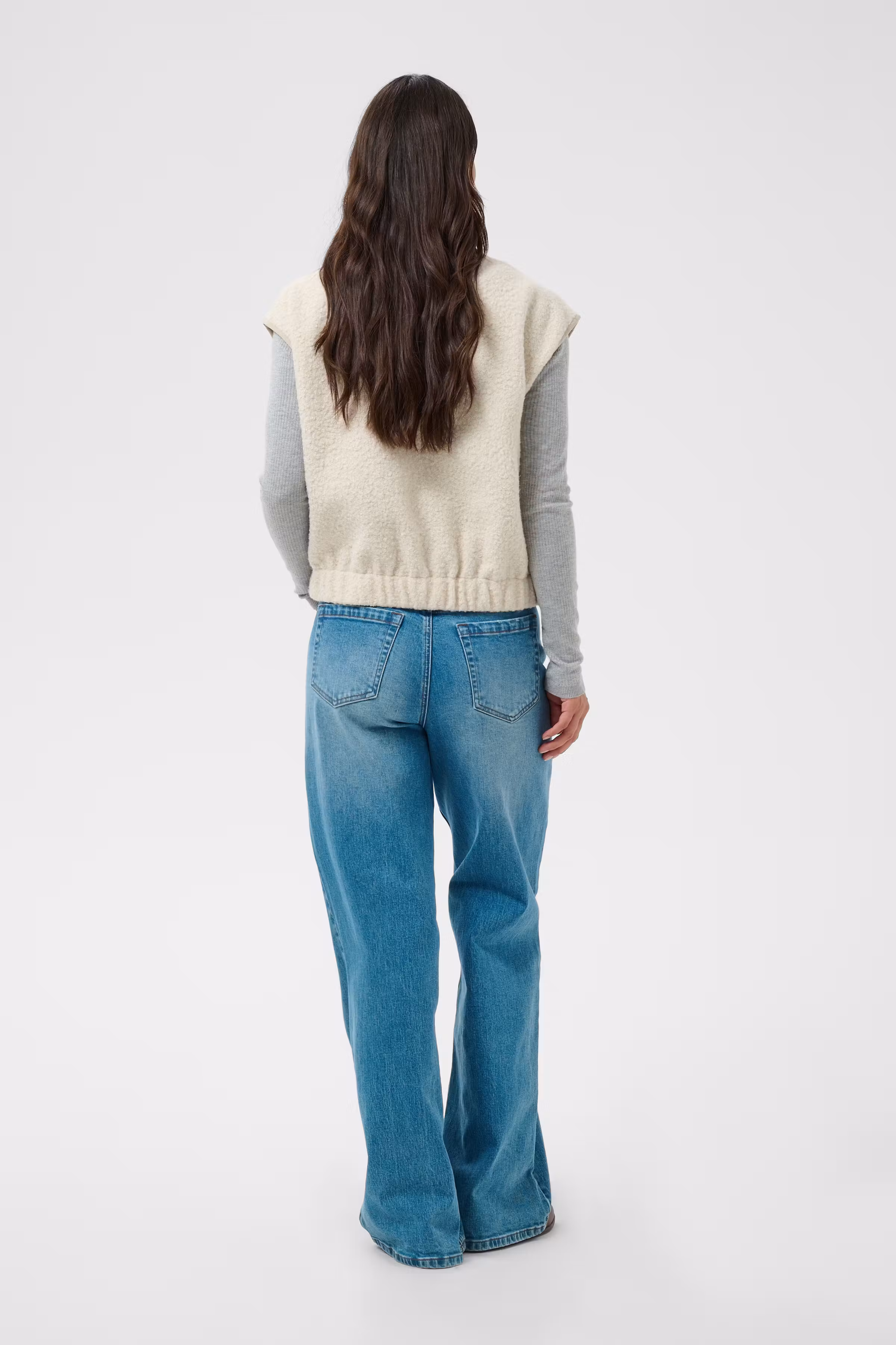 KAleona Warme Weste LOOKBOOK BACK 10513144-1107011