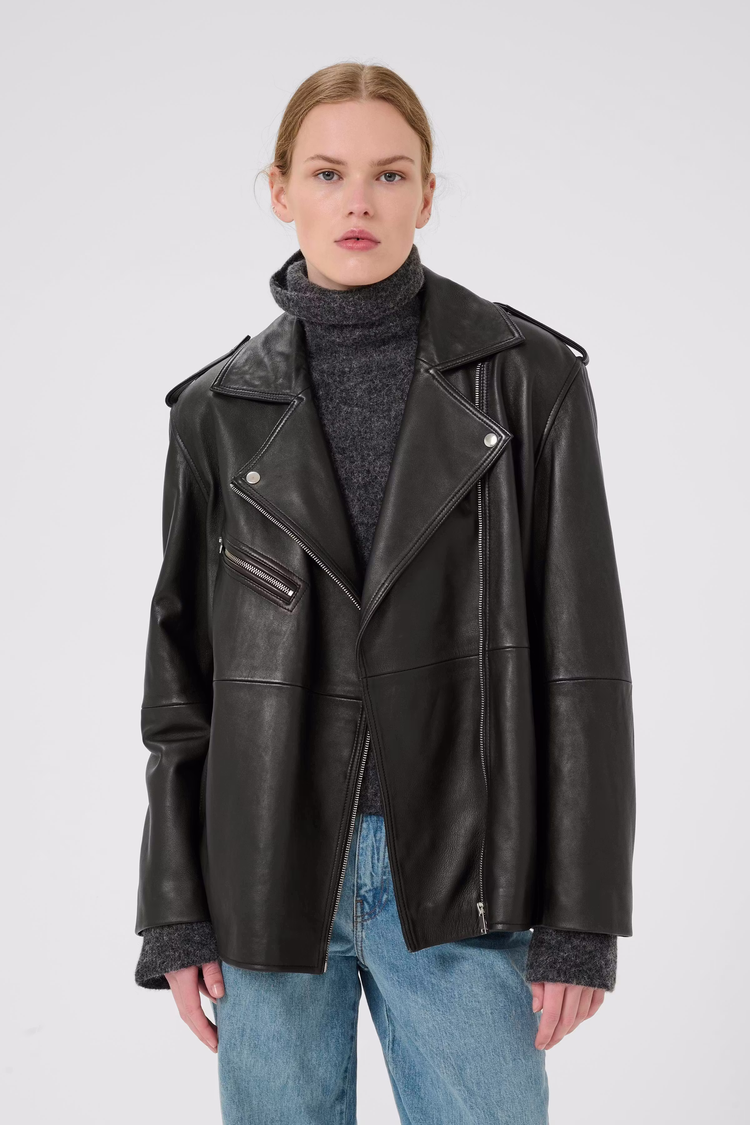 NaomiGZ Skinnjakke LOOKBOOK FRONT 10909190-100017