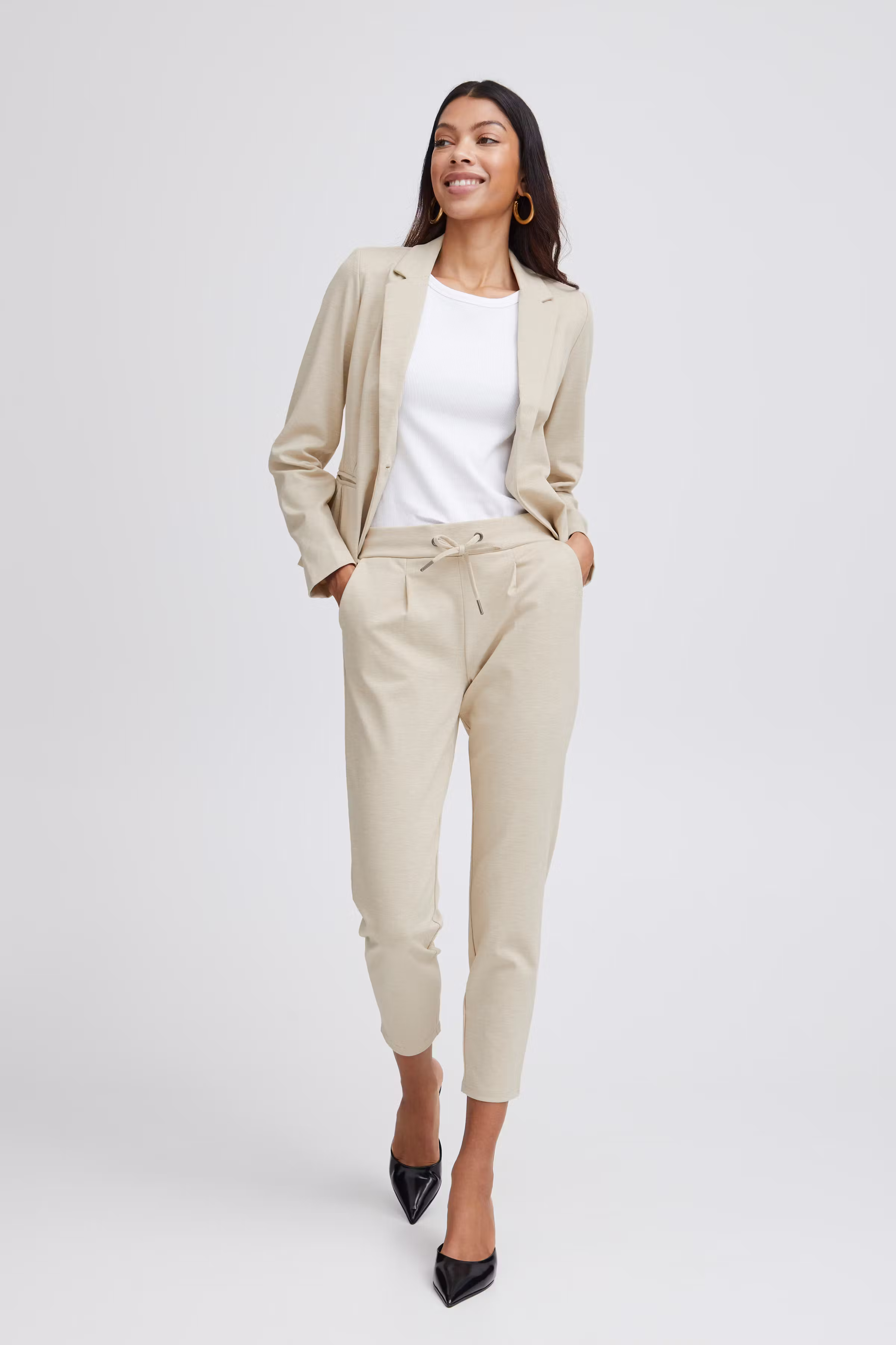 BYRizetta Bukser LOOKBOOK FRONT 20803903-1511161